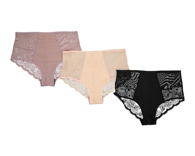 Foto 1 | Pantaleta Beauty Secret para Mujer 3 Piezas