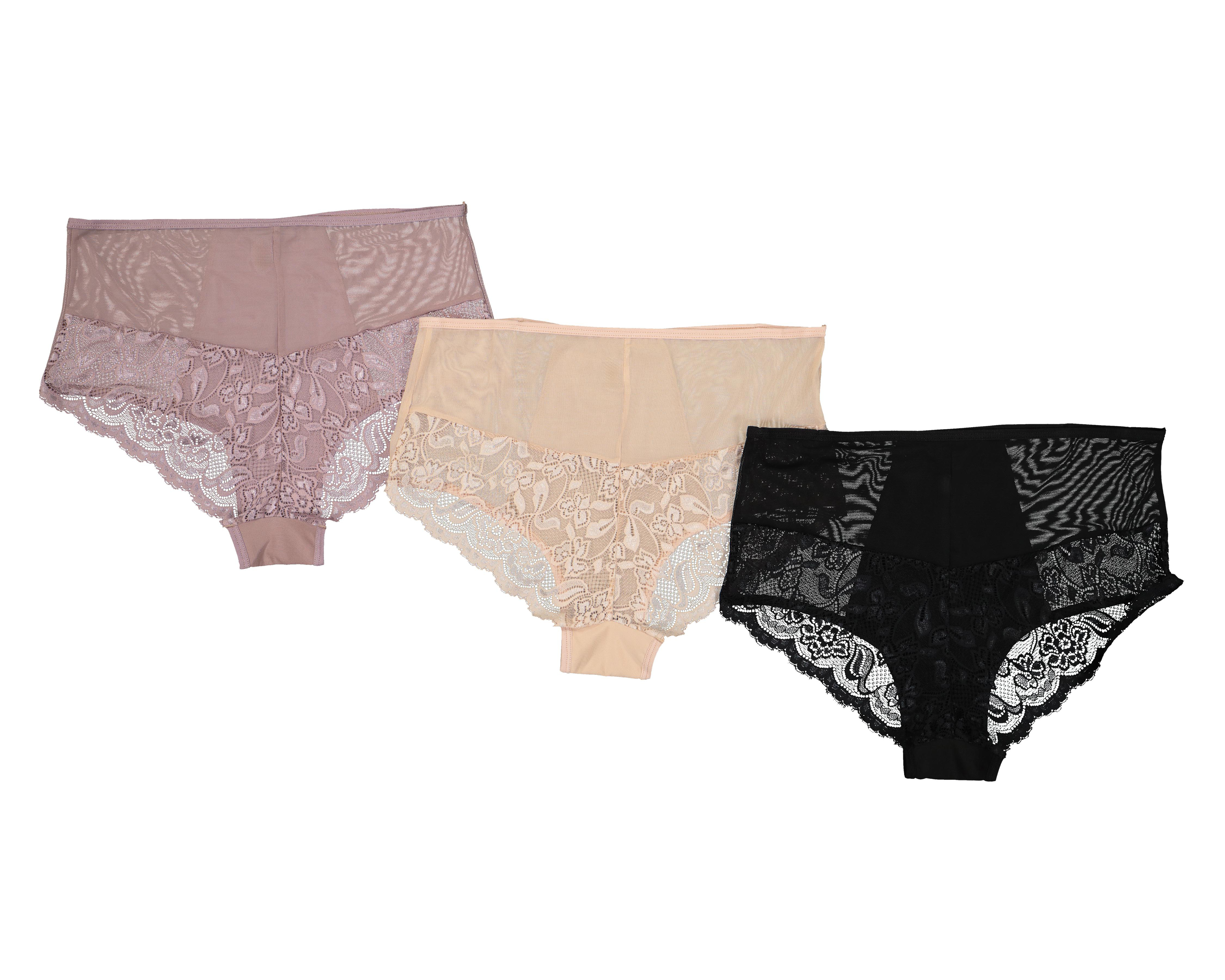 Foto 2 | Pantaleta Beauty Secret para Mujer 3 Piezas