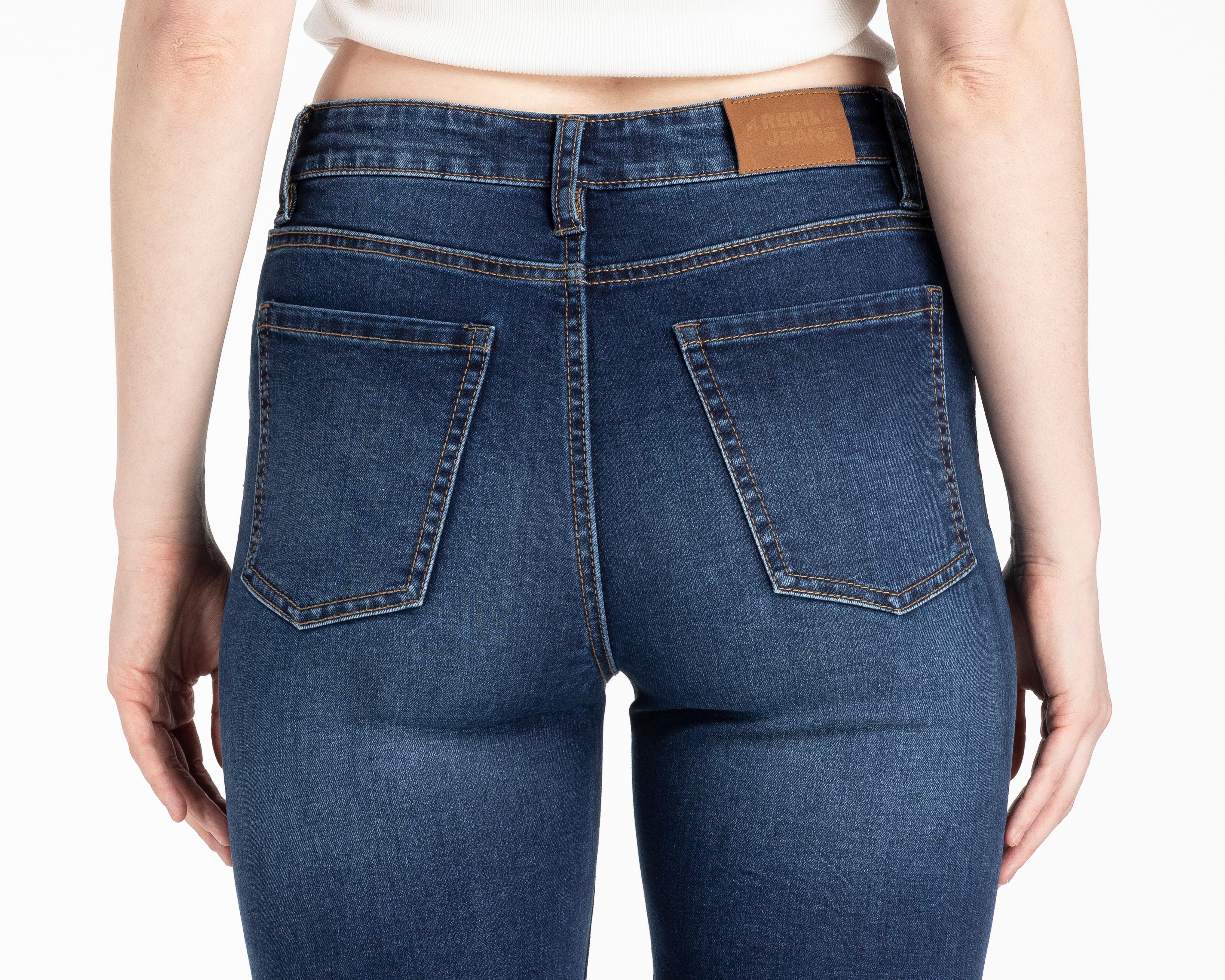Foto 6 pulgar | Jeans Skinny Refill para Mujer
