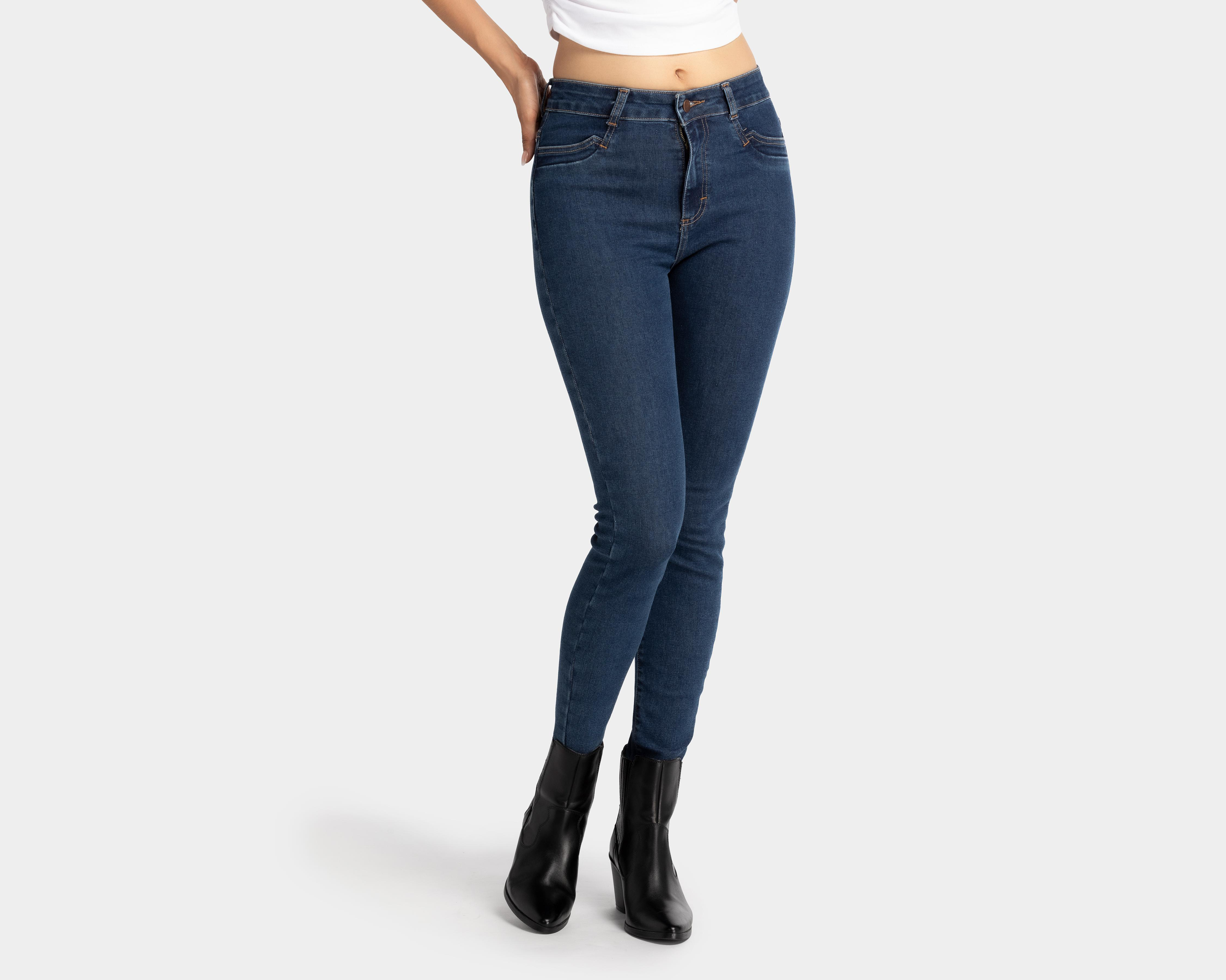 Foto 2 pulgar | Jeans Skinny Refill para Mujer