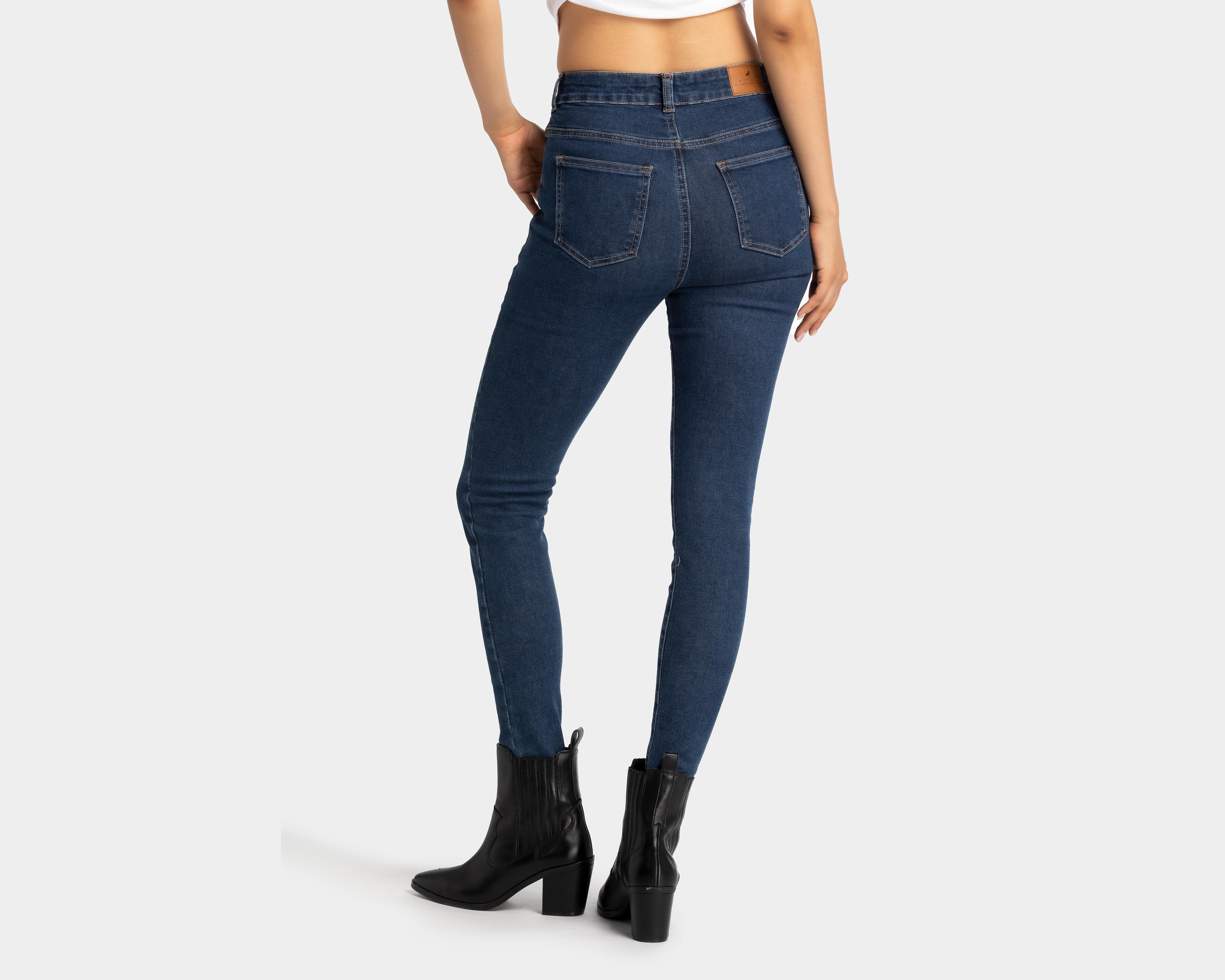 Foto 4 pulgar | Jeans Skinny Refill para Mujer