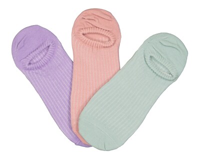 Foto 2 | Calcetas Invisibles Lovest para Mujer 3 Pares