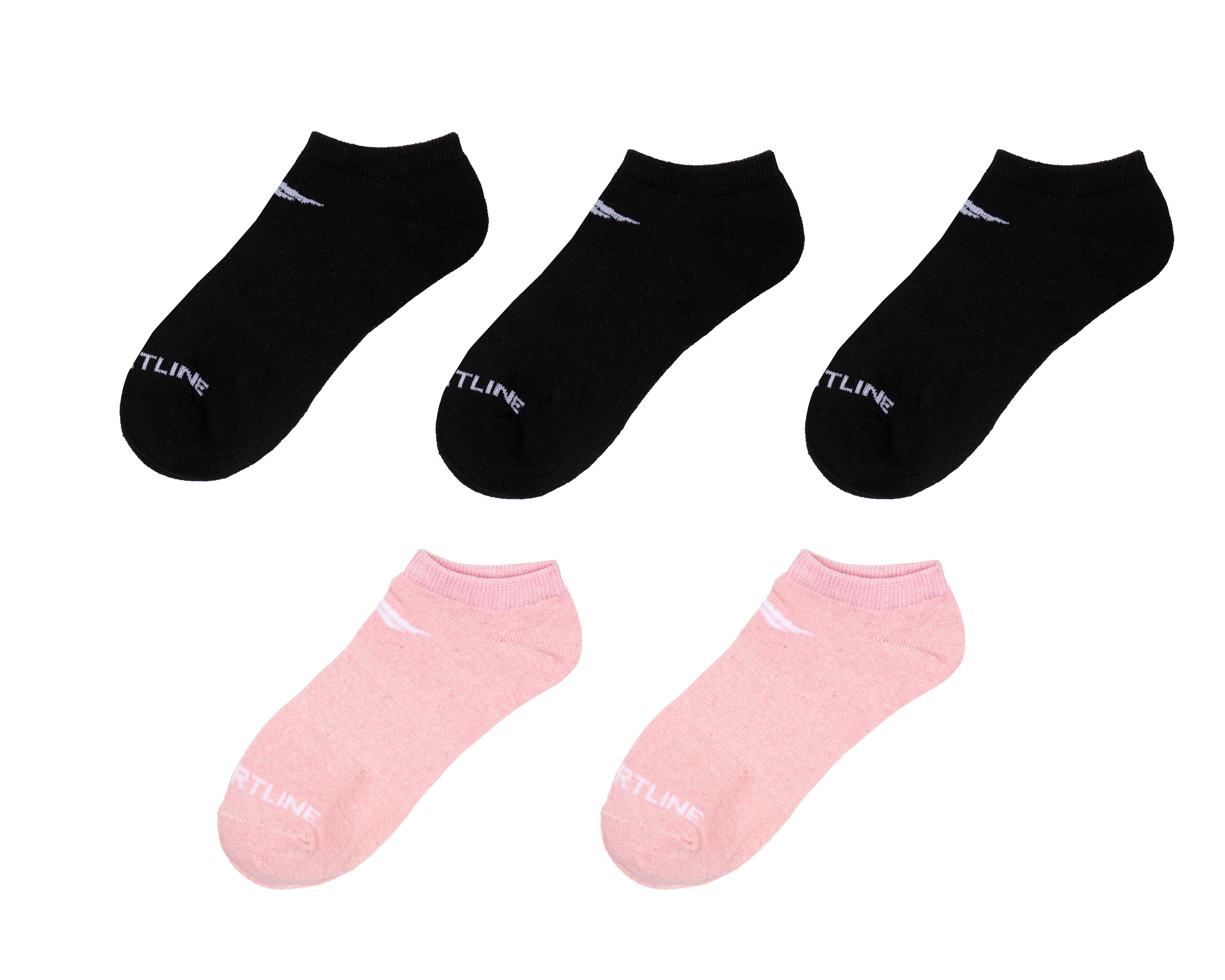 Foto 2 pulgar | Calcetas Deportivas Sportline para Mujer 5 Pares