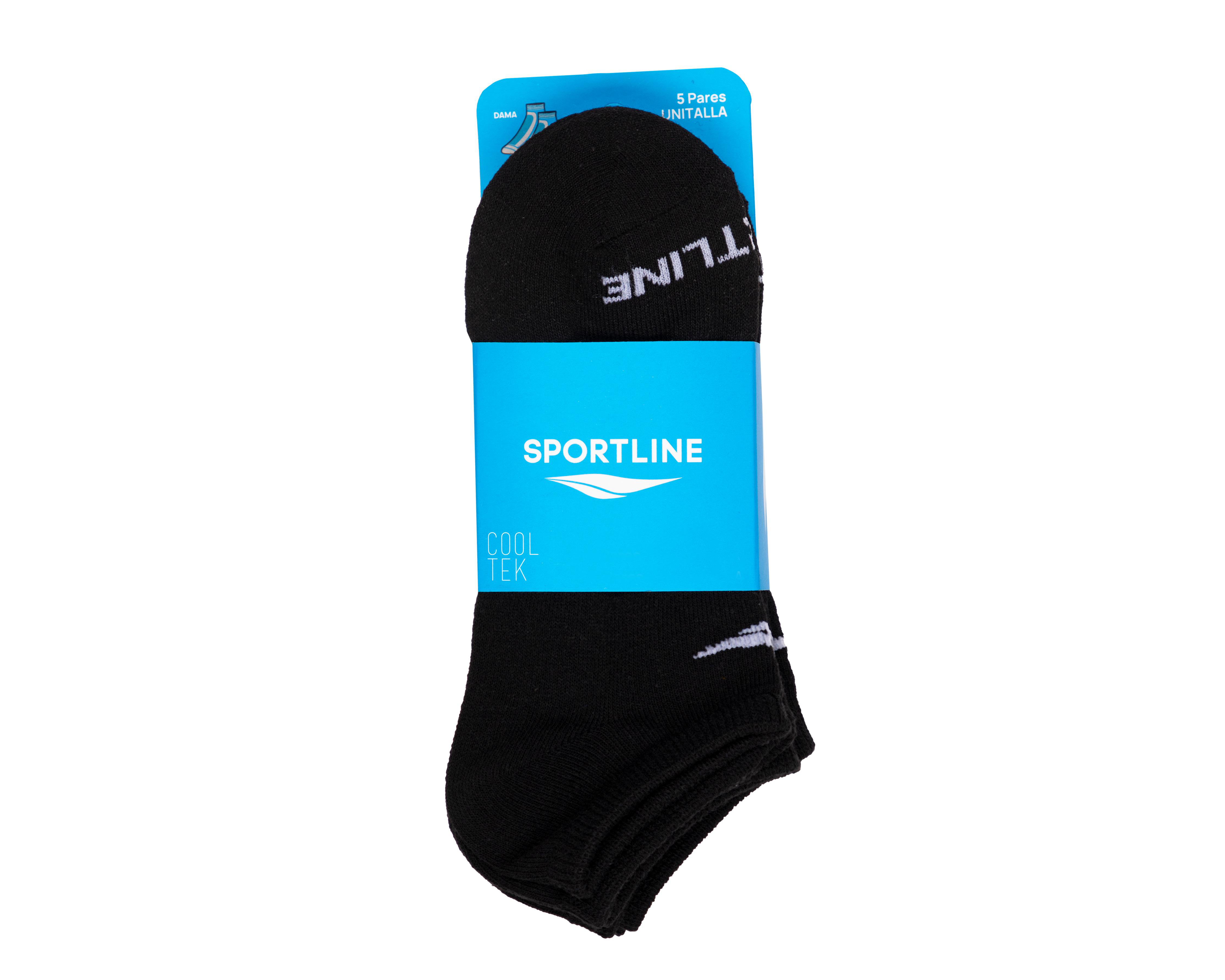 Foto 4 pulgar | Calcetas Deportivas Sportline para Mujer 5 Pares