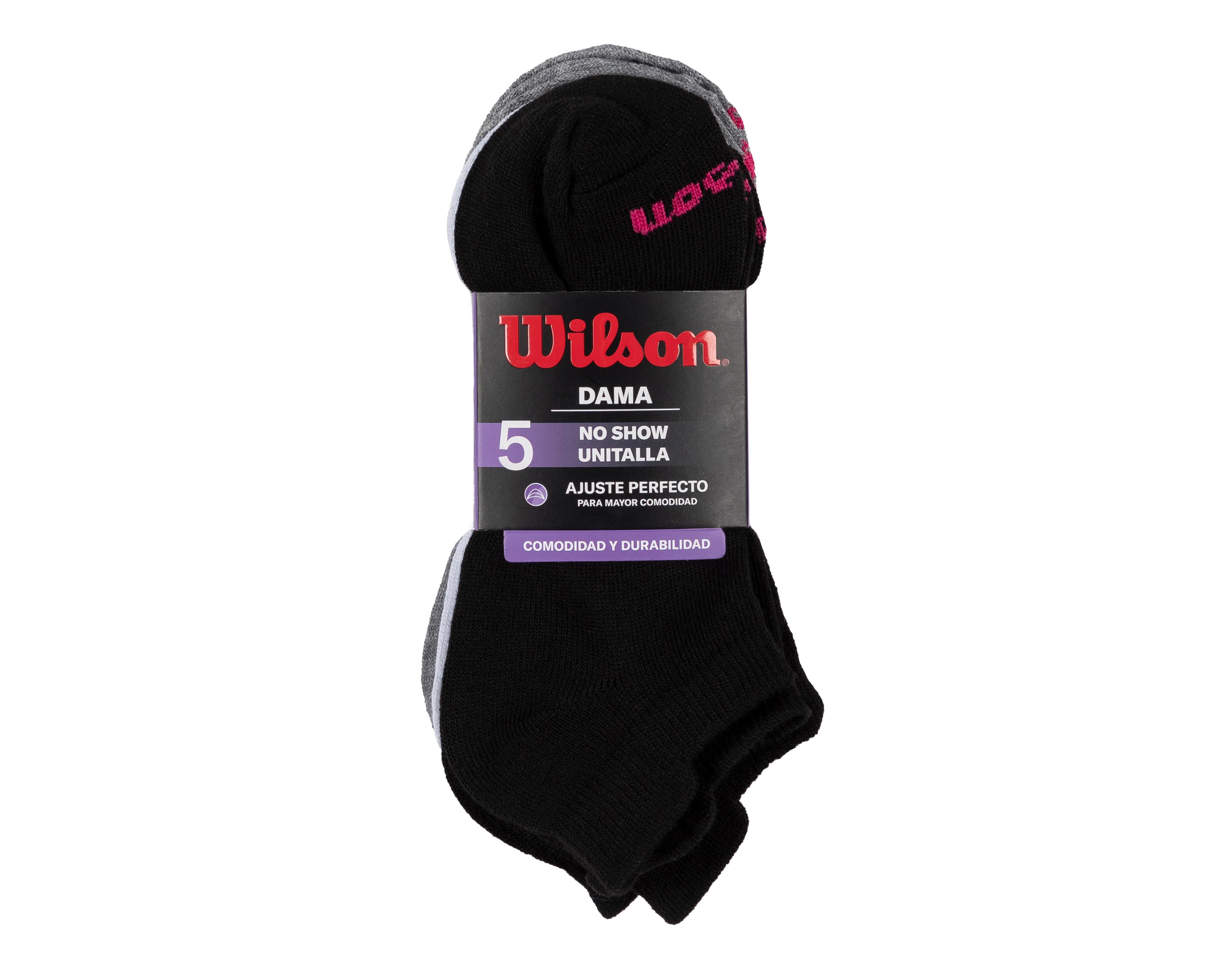 Foto 3 | Calcetas Deportivas Tines Wilson para Mujer 5 Pares