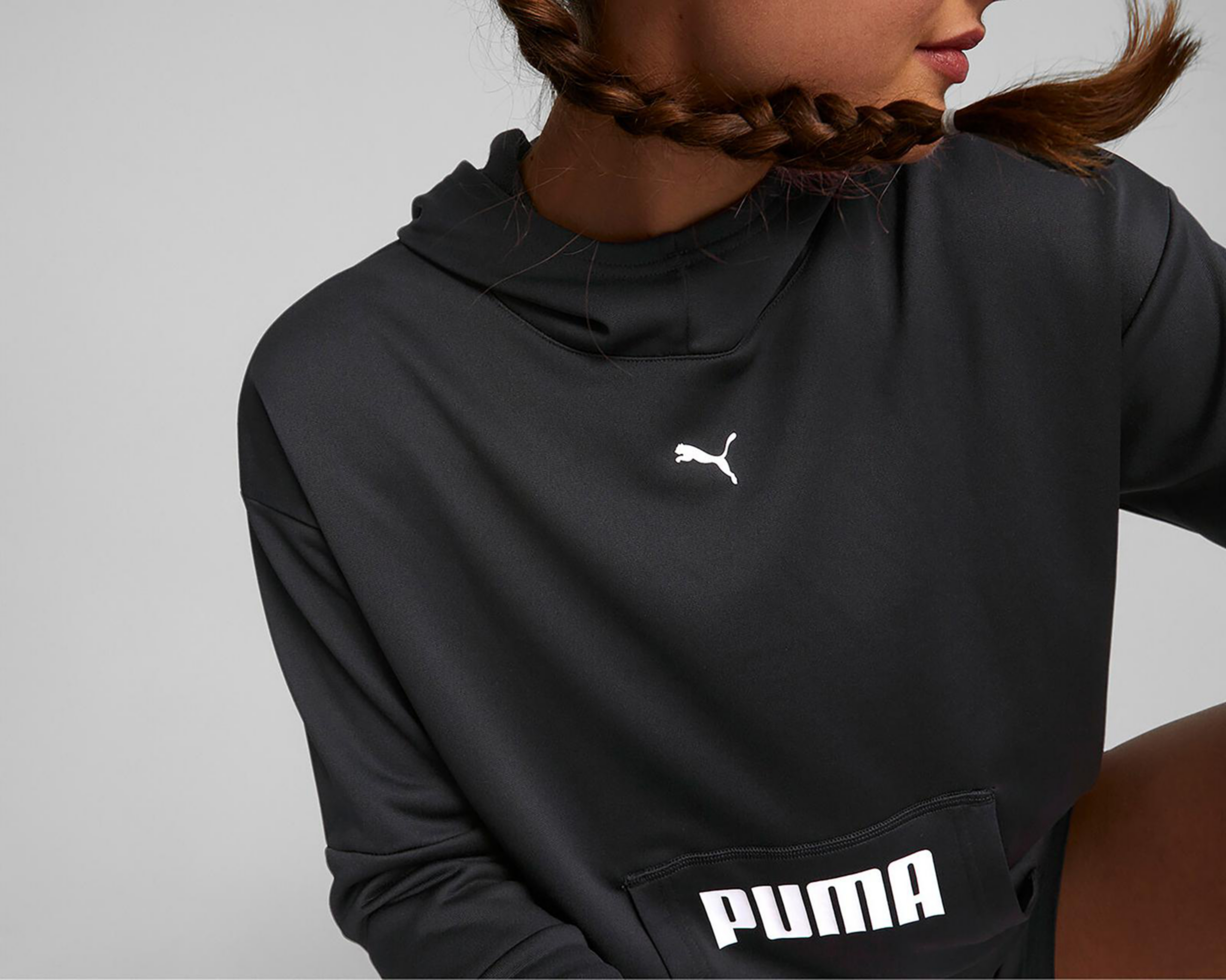 Foto 3 | Sudadera de Entrenamiento Puma con Capucha para Mujer