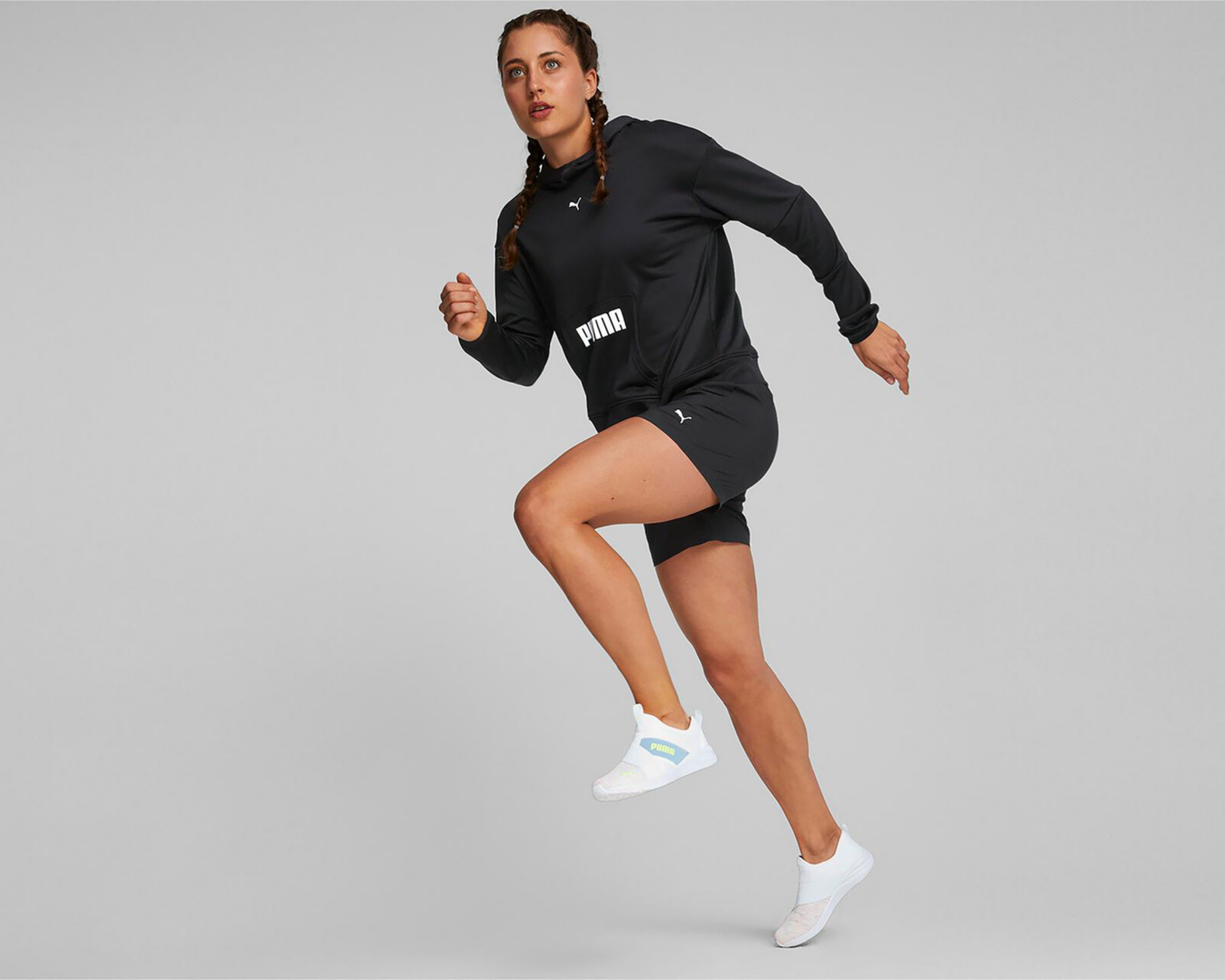 Foto 4 | Sudadera de Entrenamiento Puma con Capucha para Mujer