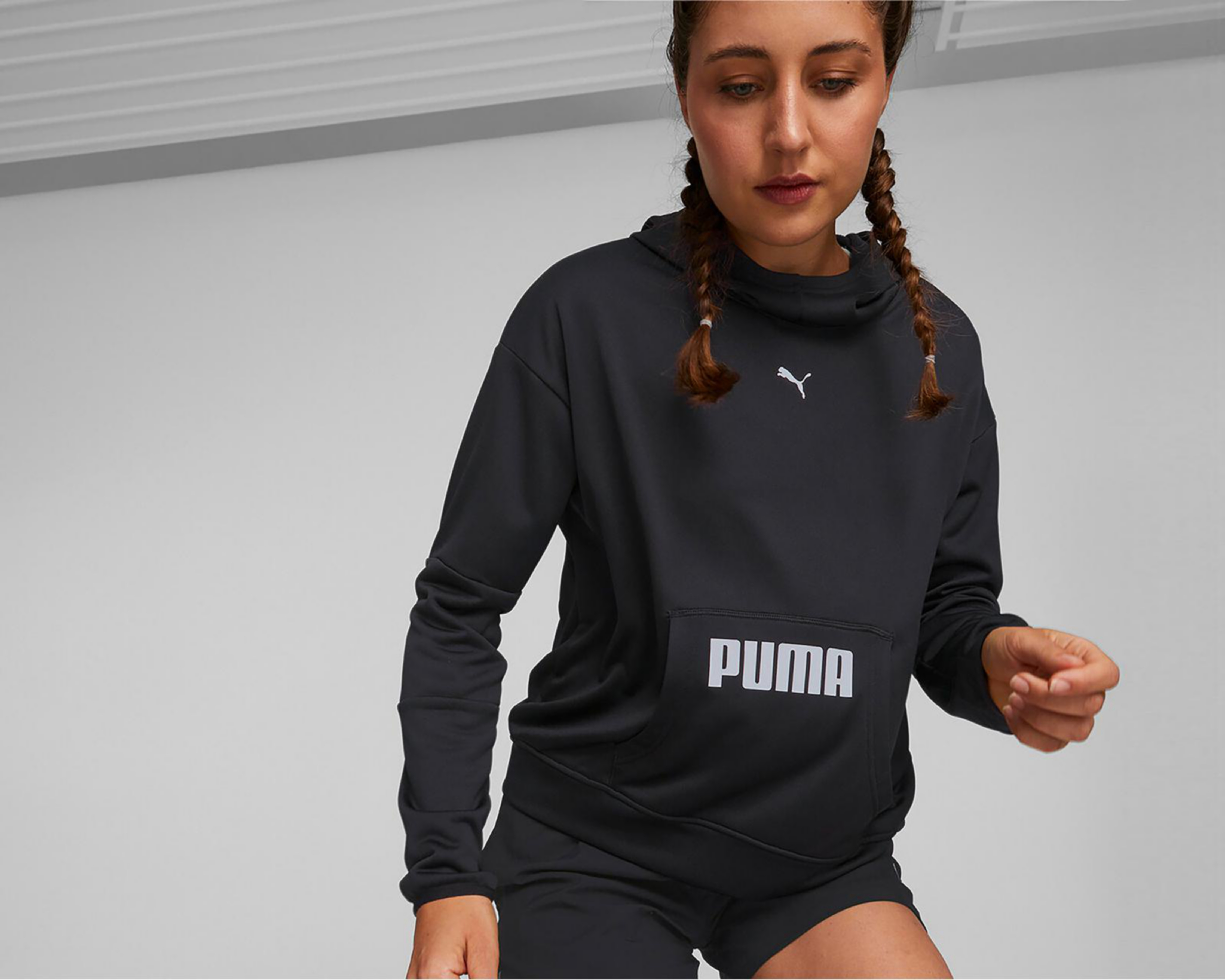 Foto 5 | Sudadera de Entrenamiento Puma con Capucha para Mujer
