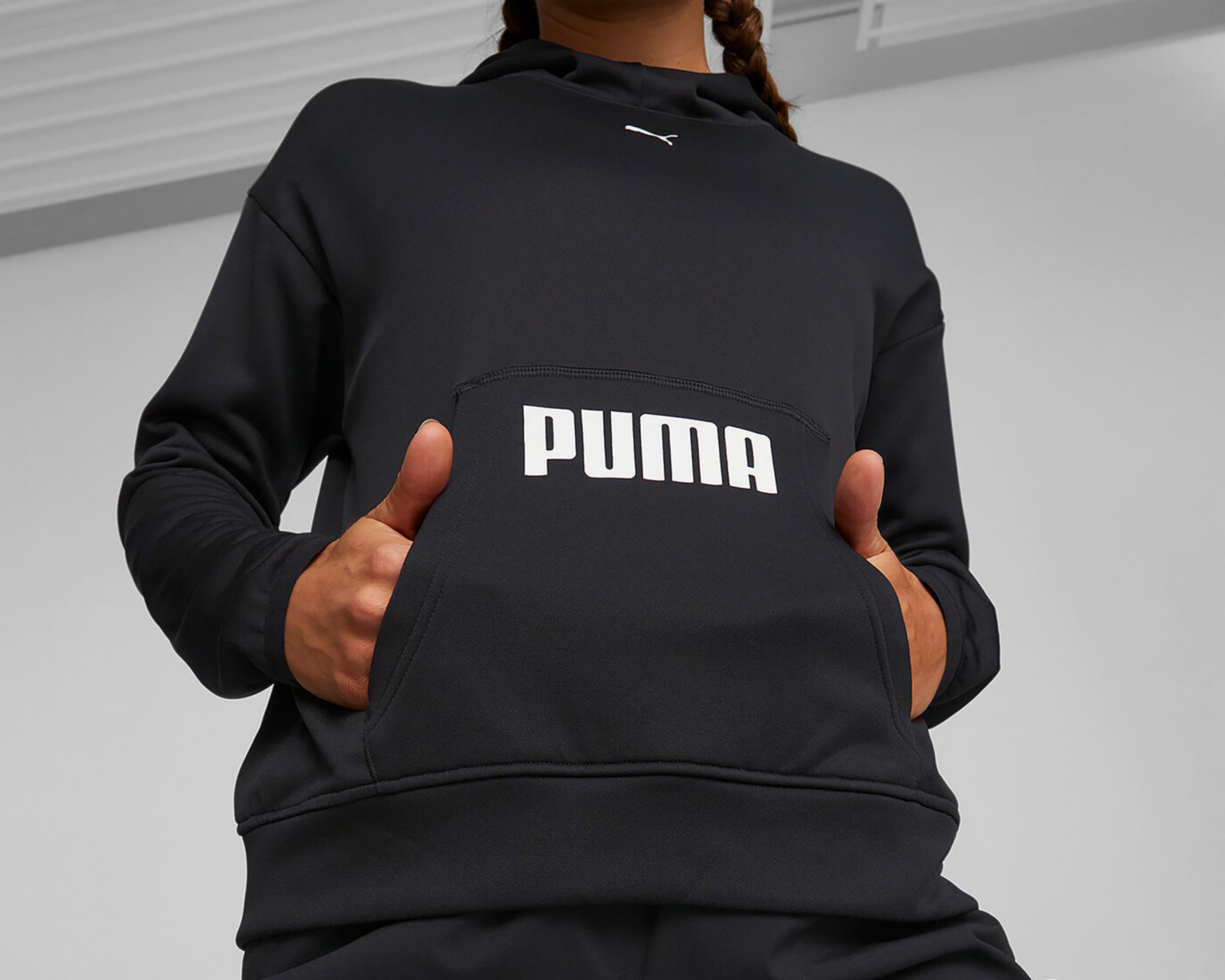 Foto 7 pulgar | Sudadera de Entrenamiento Puma con Capucha para Mujer