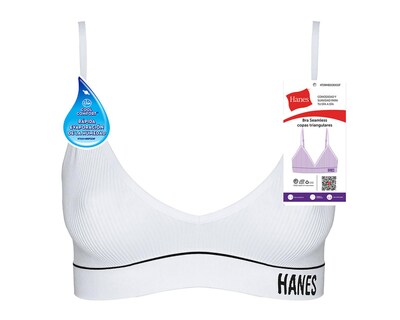 Foto 4 | Brasier Confort Hanes Media Copa para Mujer