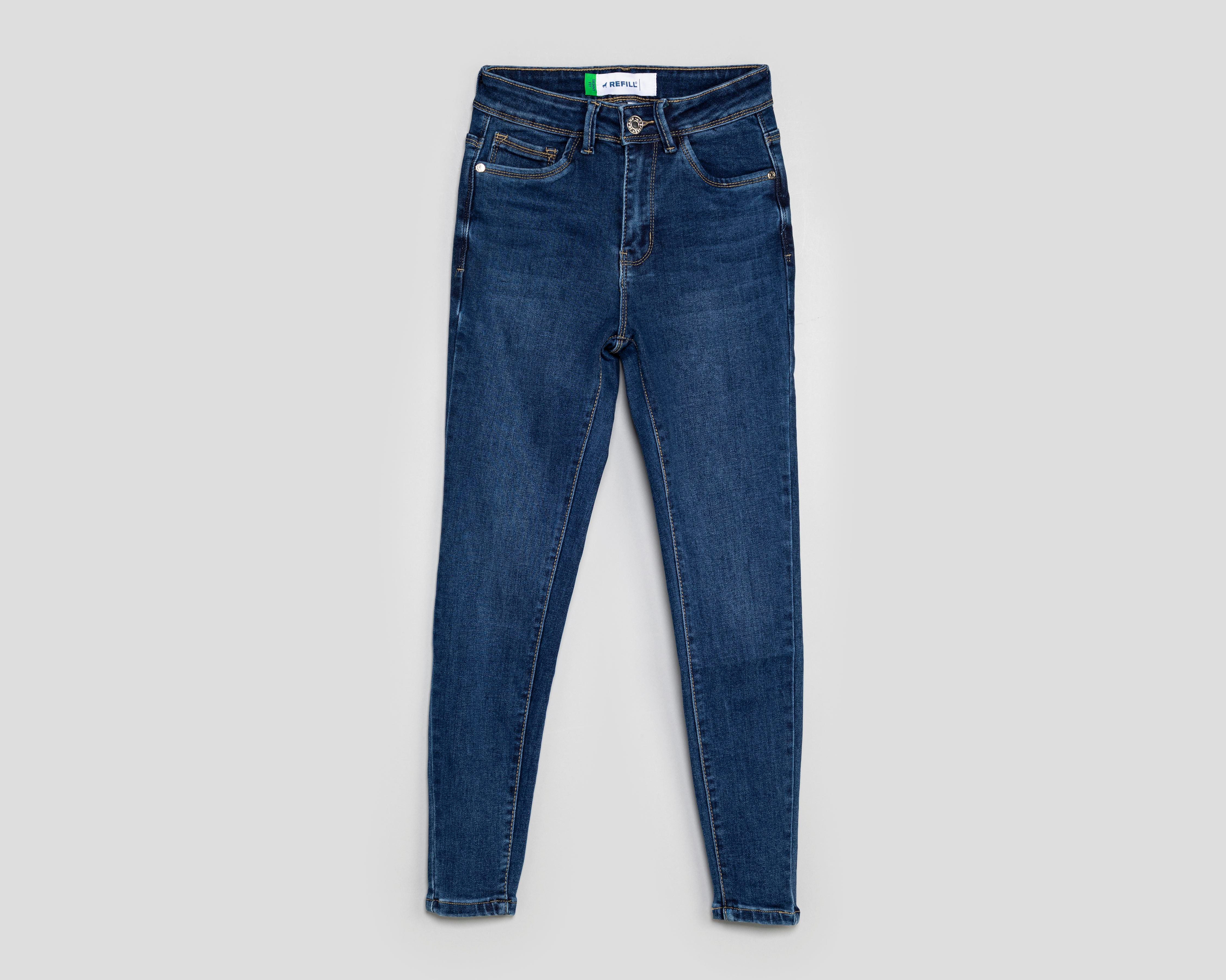 Foto 2 pulgar | Jeans Skinny Refill para Mujer