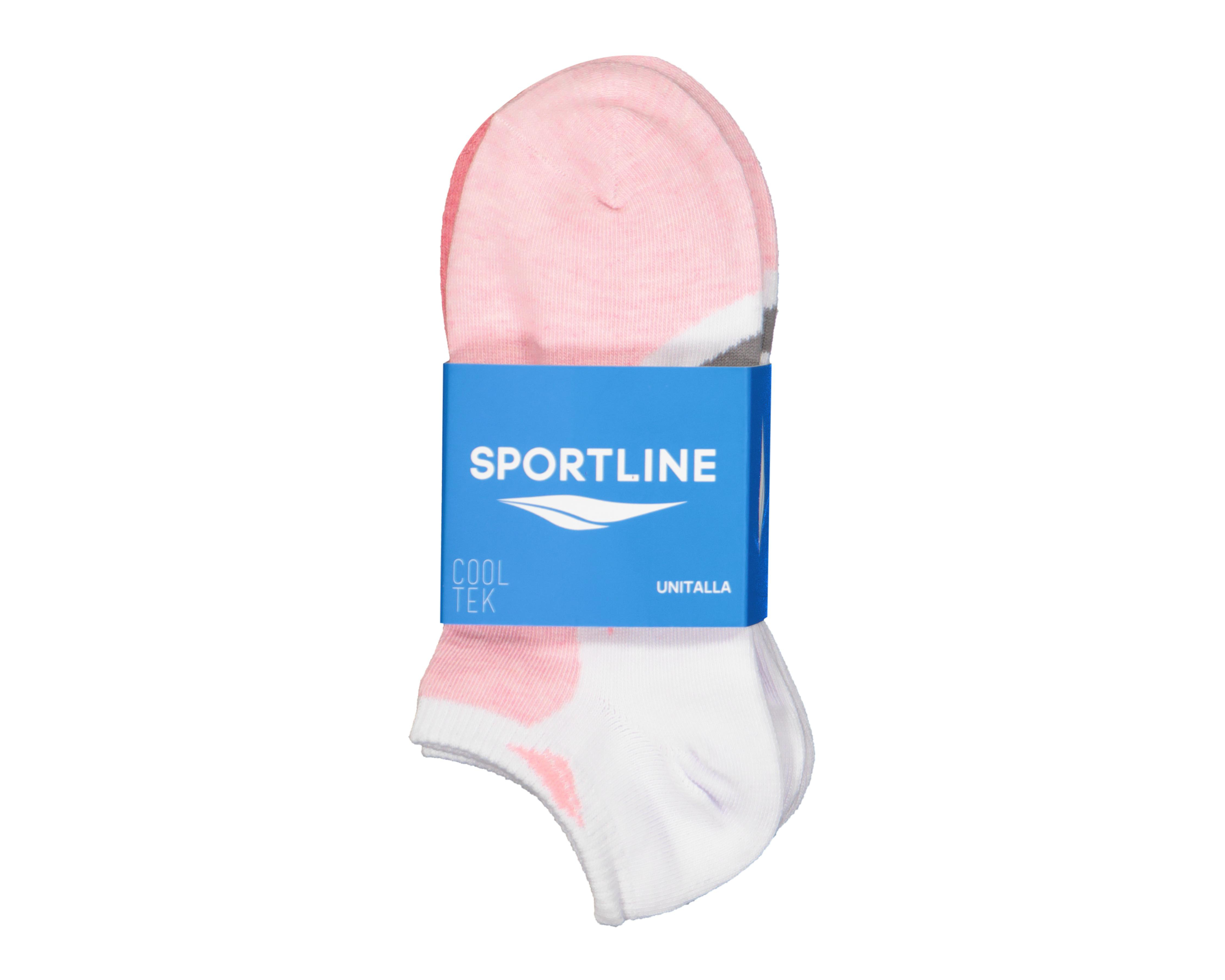 Foto 4 pulgar | Calcetas Deportivas Tines Sportline para Mujer 6 Pares