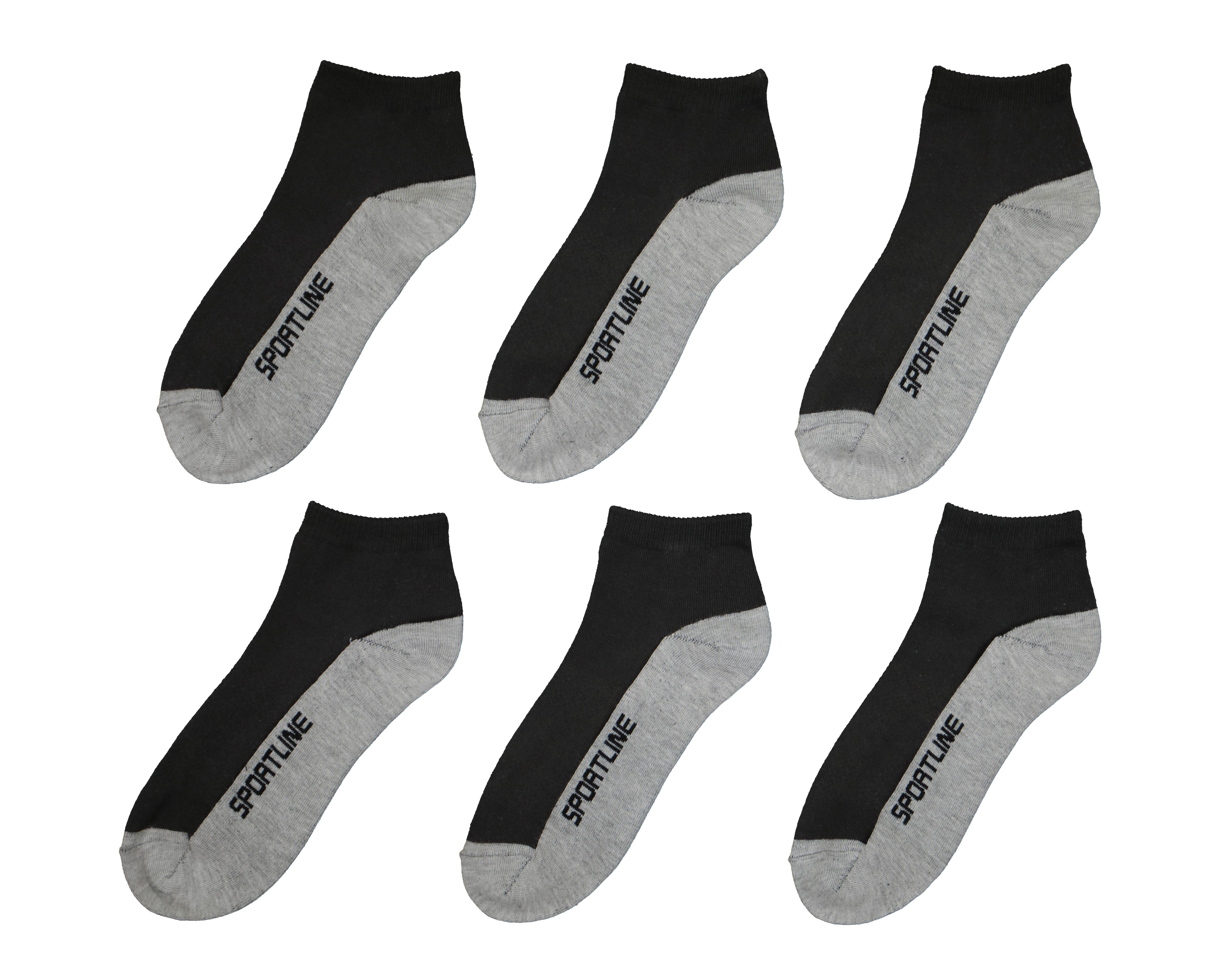 Foto 2 pulgar | Calcetas Deportivas Tines Sportline Cool-Tek para Mujer 6 Pares
