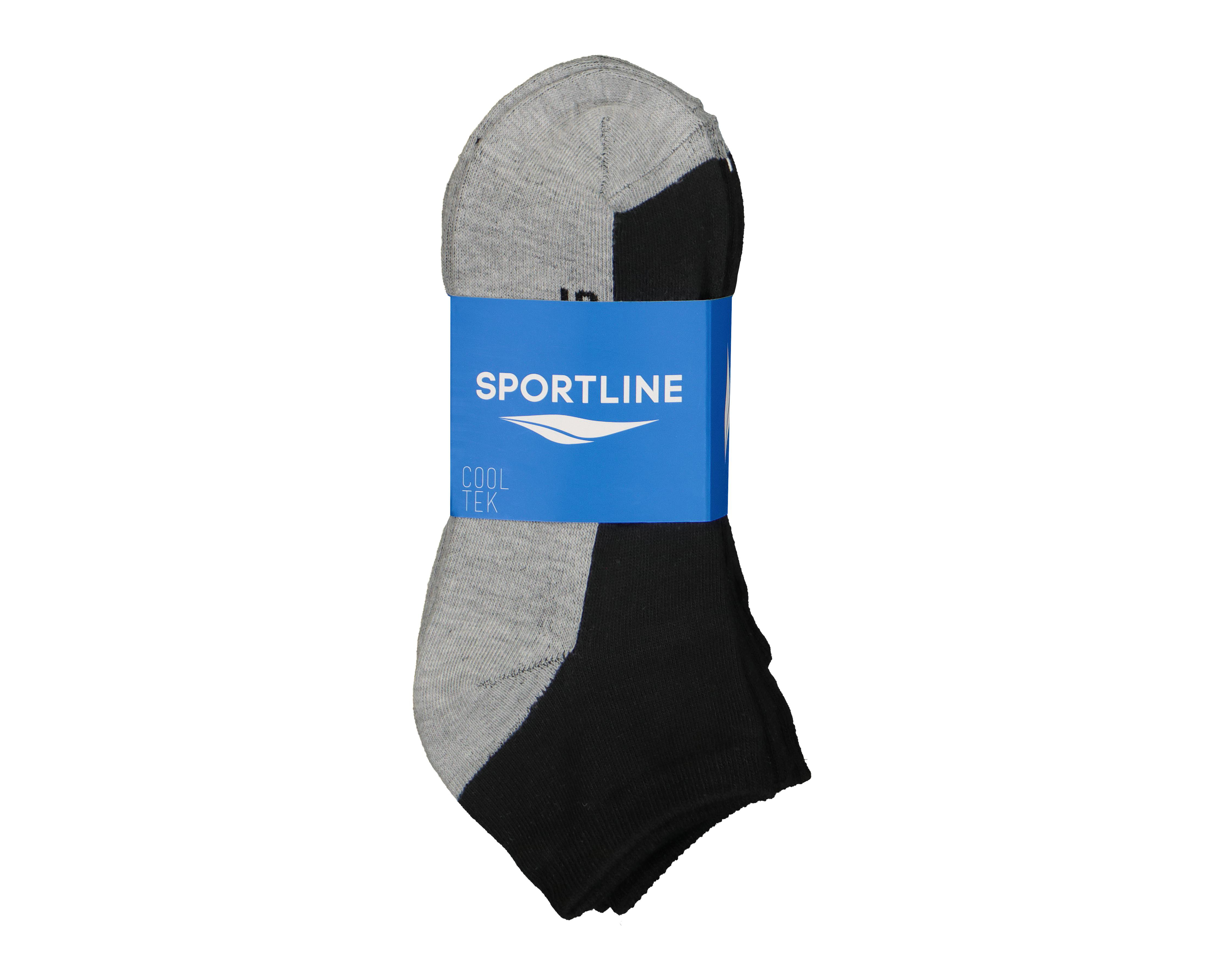 Foto 4 pulgar | Calcetas Deportivas Tines Sportline Cool-Tek para Mujer 6 Pares