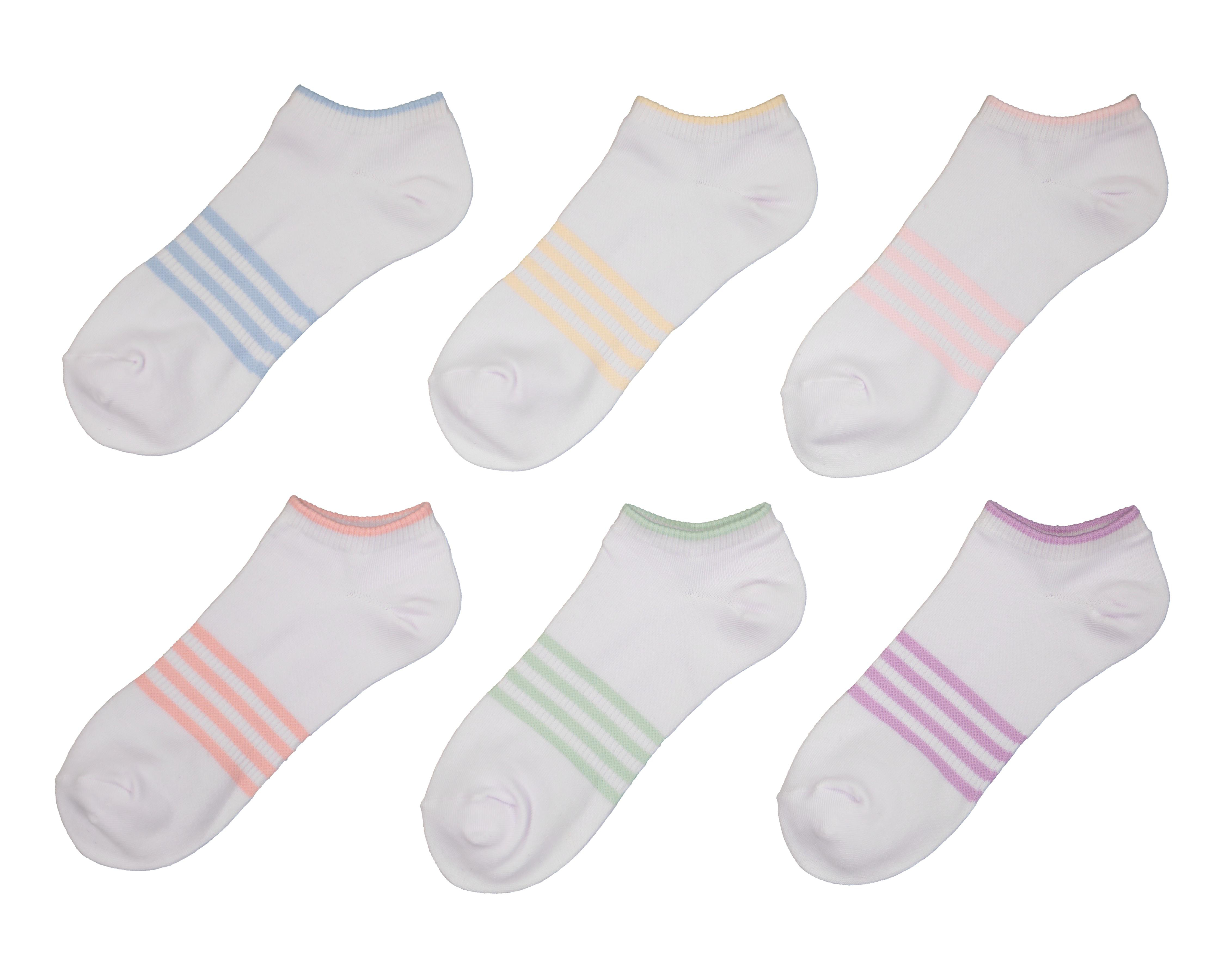 Foto 2 pulgar | Calcetas Deportivas Tines Sportline Cool-Tek para Mujer 6 Pares