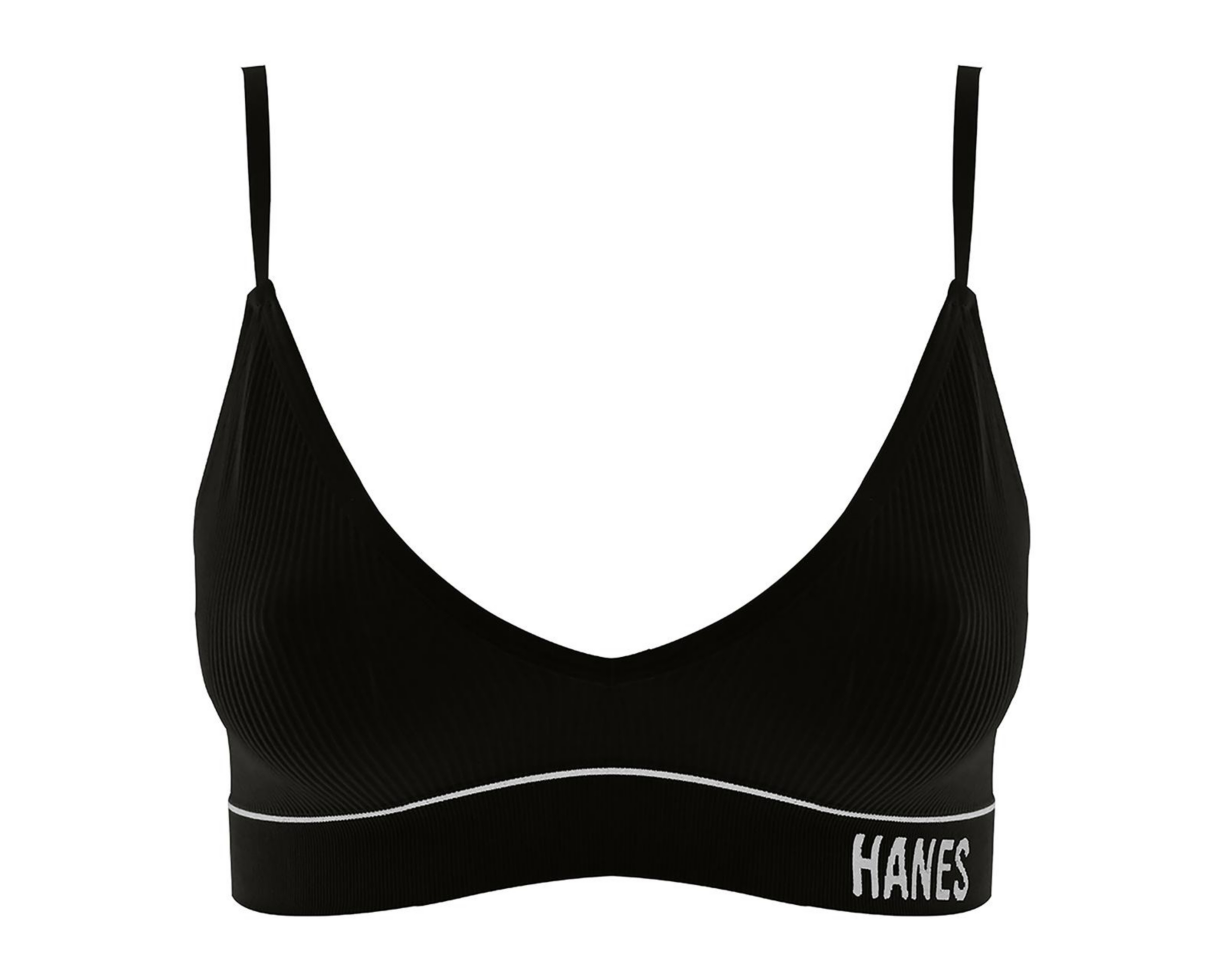 Foto 2 pulgar | Top Seamless Hanes con Copas Preformadas