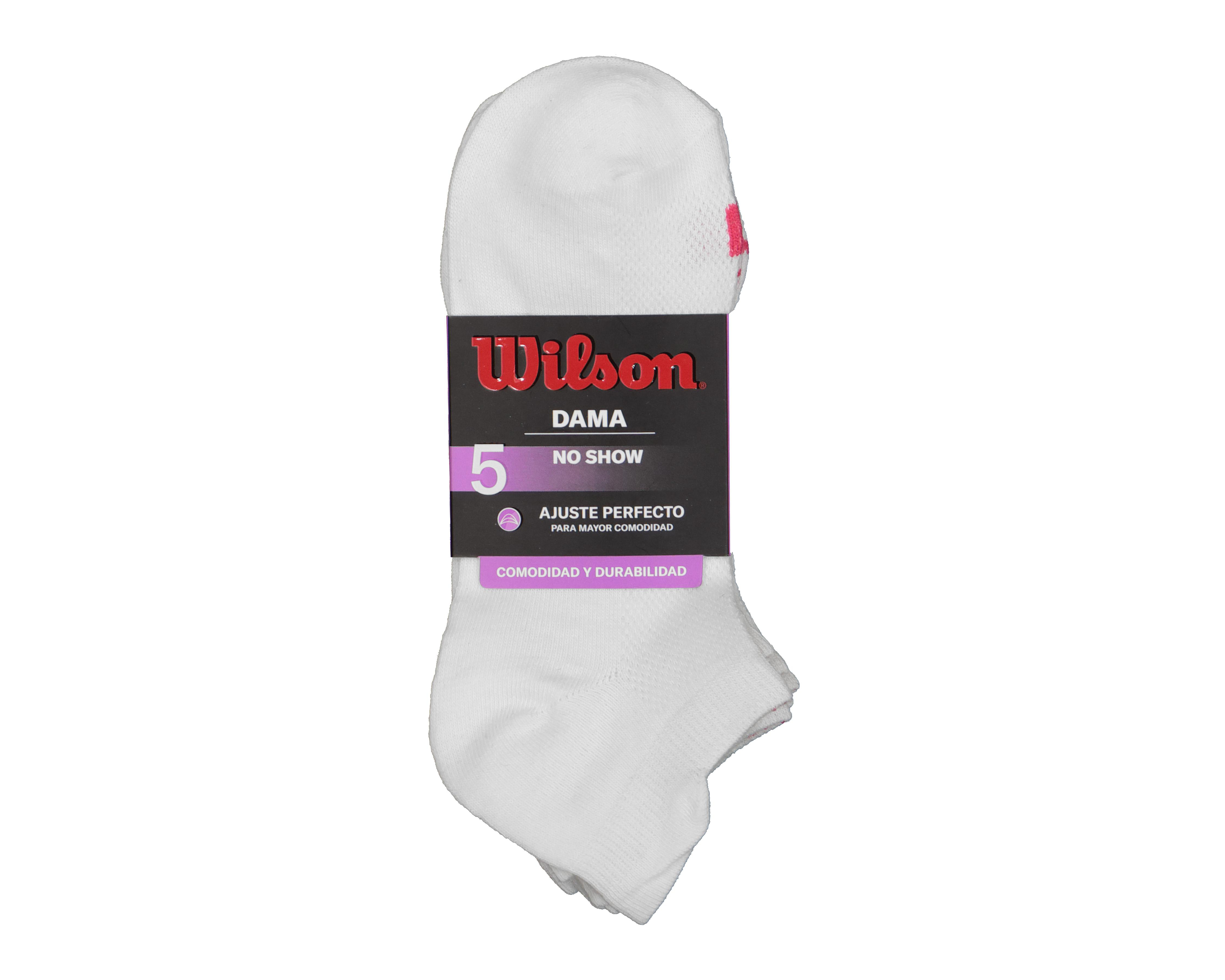 Foto 4 pulgar | Calcetas Deportivas Tines Wilson para Mujer 5 Pares