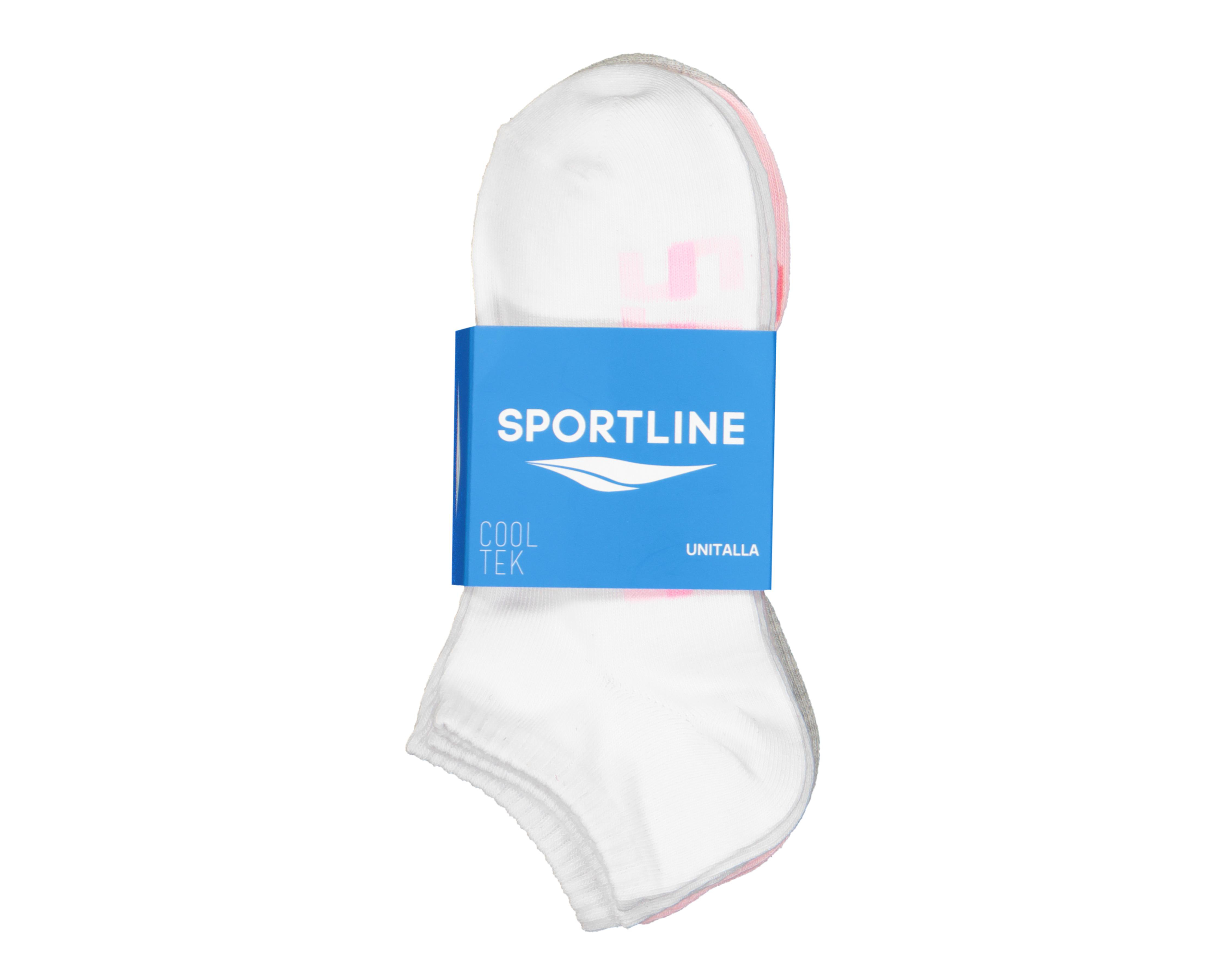 Foto 4 pulgar | Calcetas Deportivas Tines Sportline para Mujer 6 Pares
