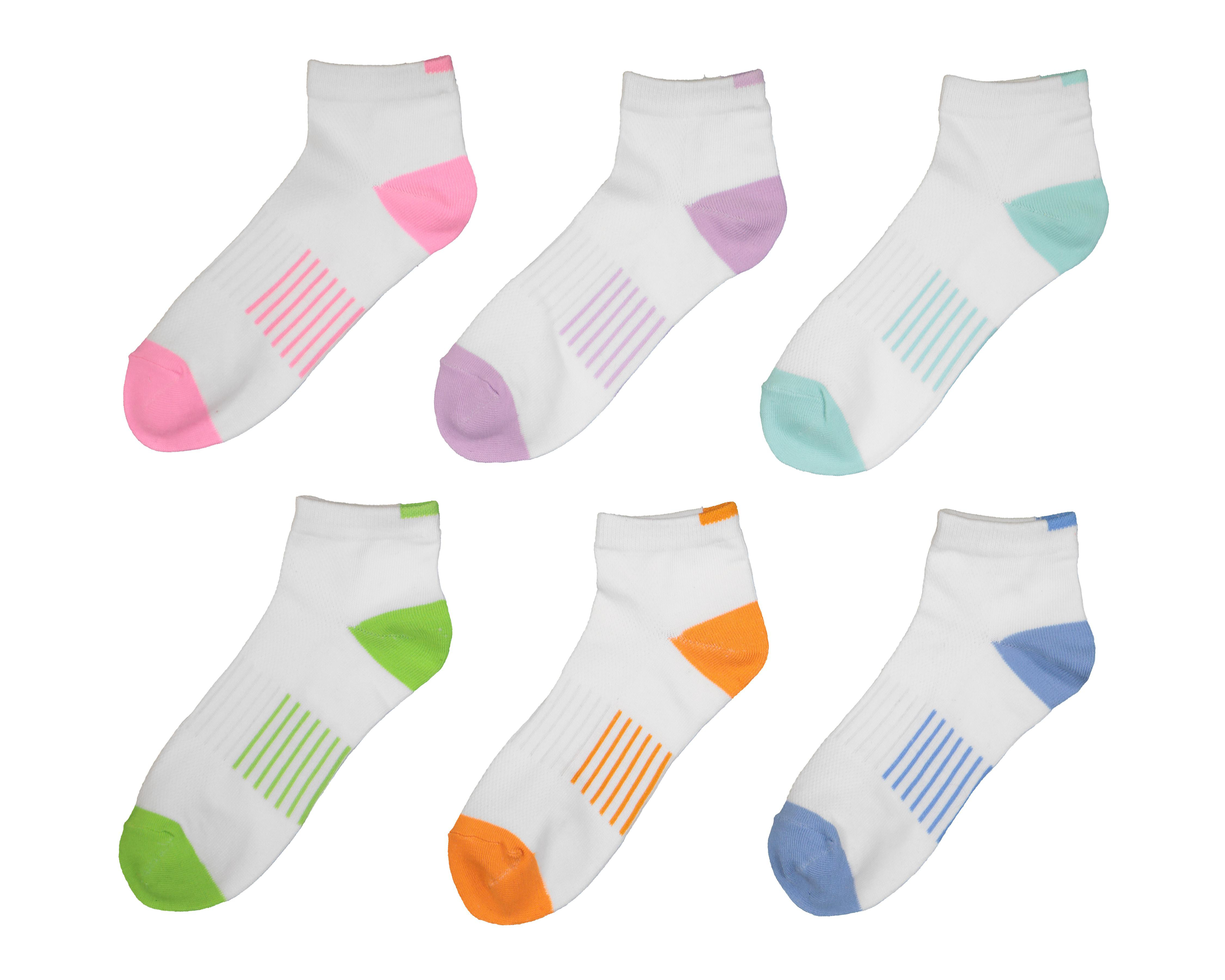 Foto 1 | Calcetas Deportivas Cortas Sportline para Mujer 6 Pares