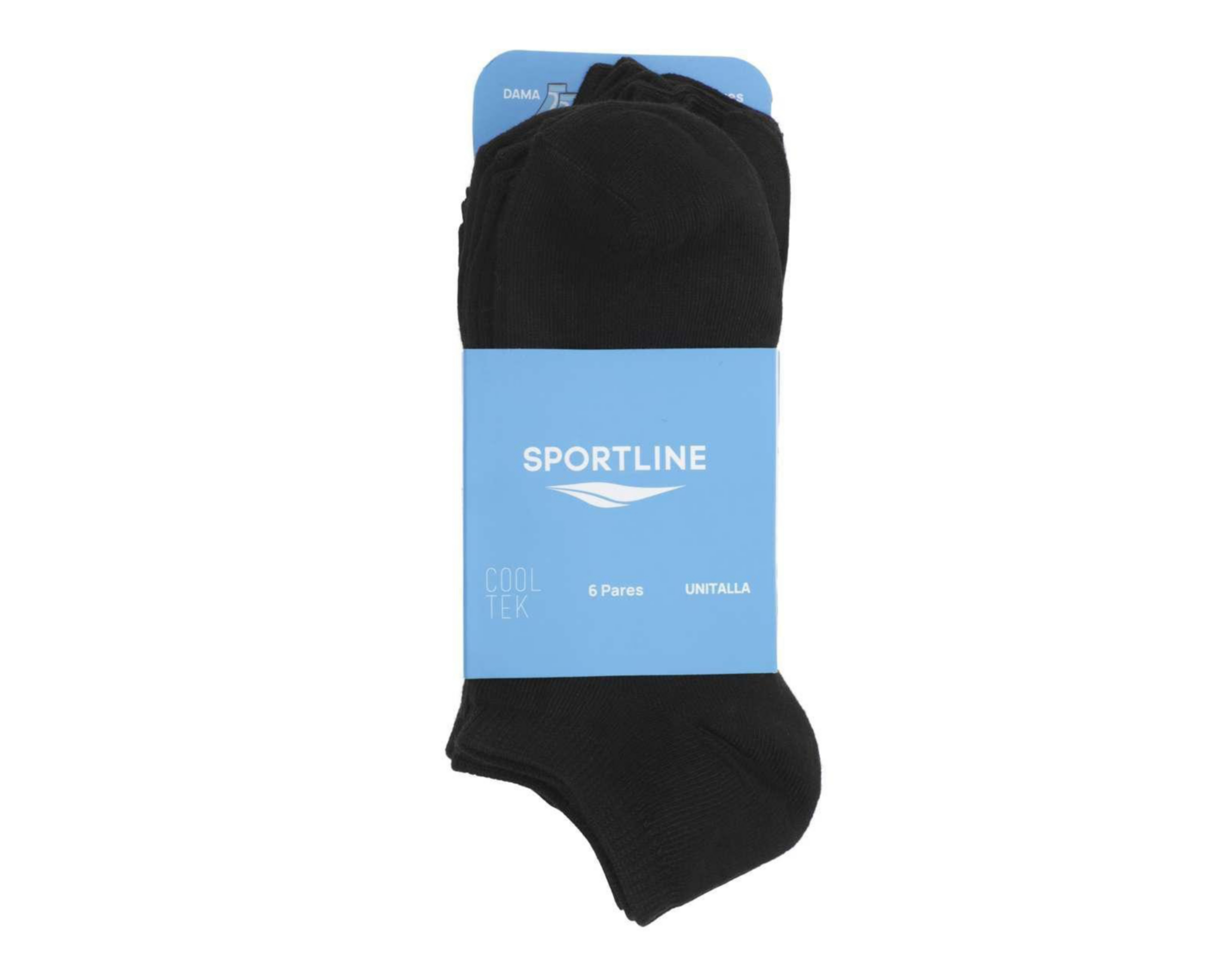 Foto 4 pulgar | Calcetas Deportivas Tines Sportline para Mujer 6 Pares