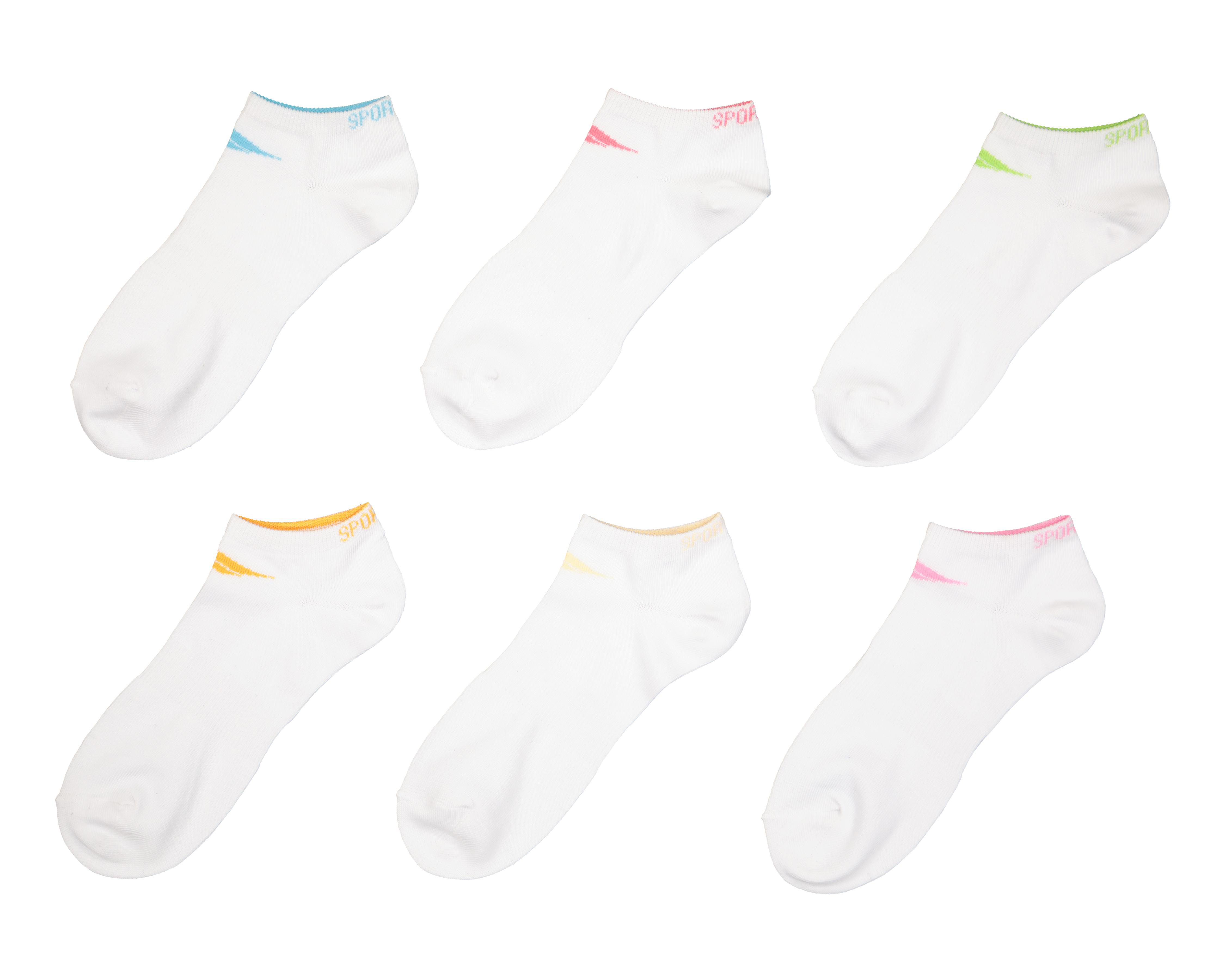 Foto 2 pulgar | Calcetas Deportivas Tines Sportline para Mujer 6 Pares