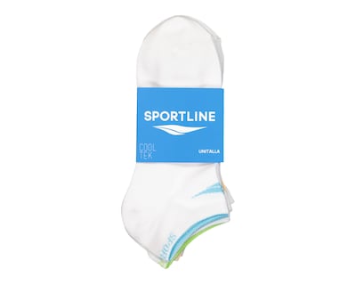 Foto 3 | Calcetas Deportivas Tines Sportline para Mujer 6 Pares