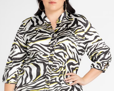Foto 4 | Blusa Sahara Manga 3/4 con Botones