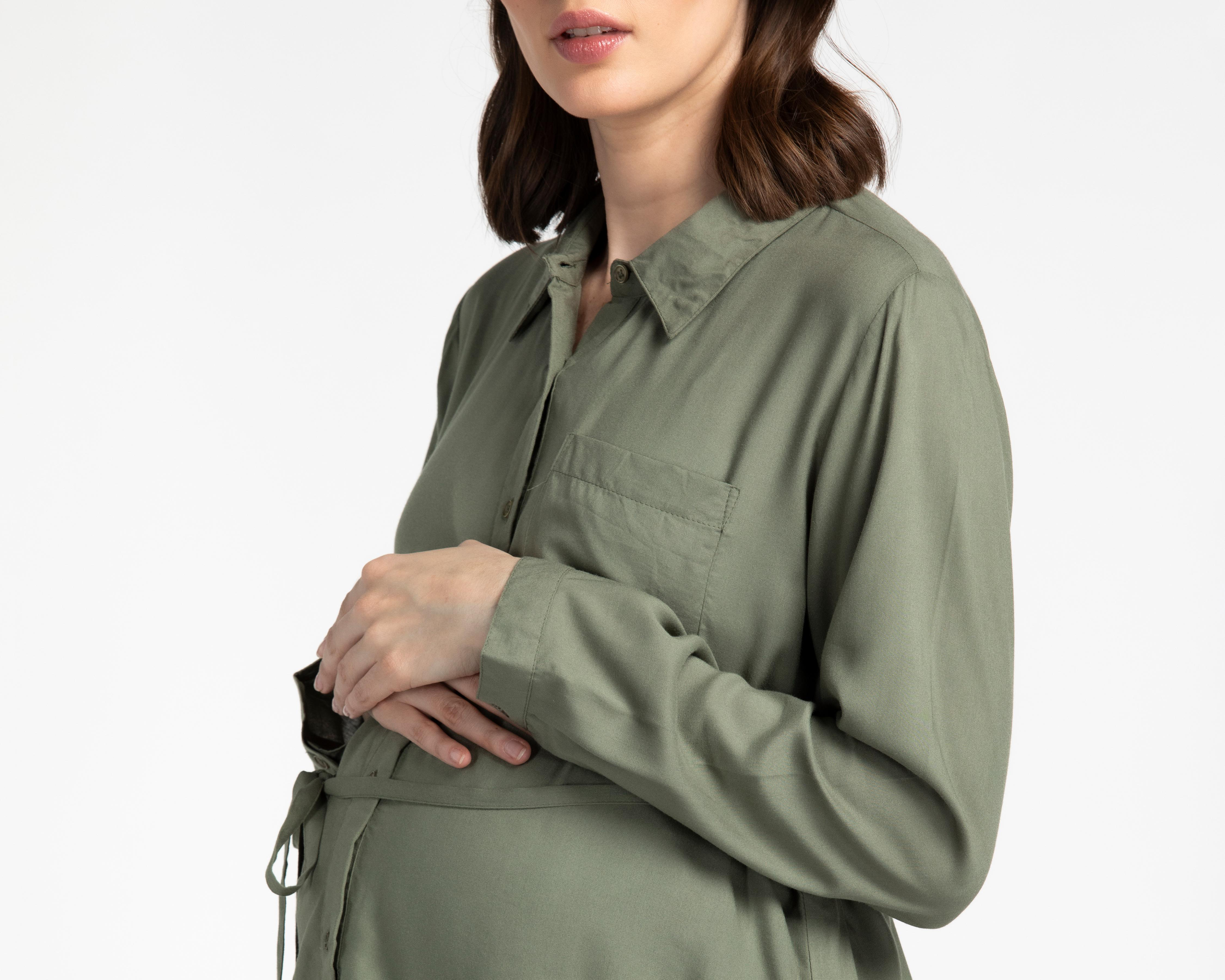 Foto 5 pulgar | Blusa de Maternidad Manga Larga Mamá Bella