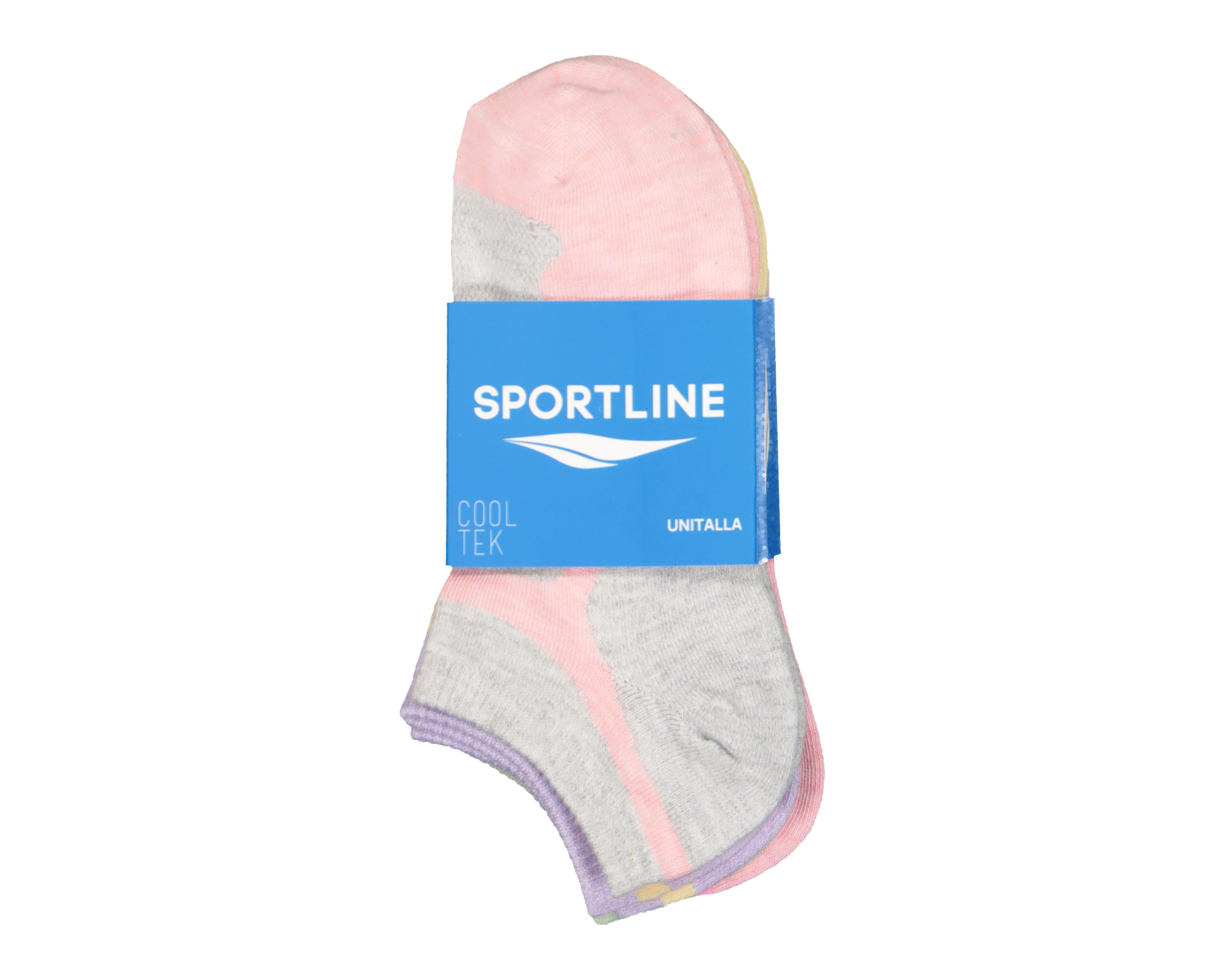 Foto 4 pulgar | Calcetas Deportivas Tines Sportline para Mujer 6 Pares