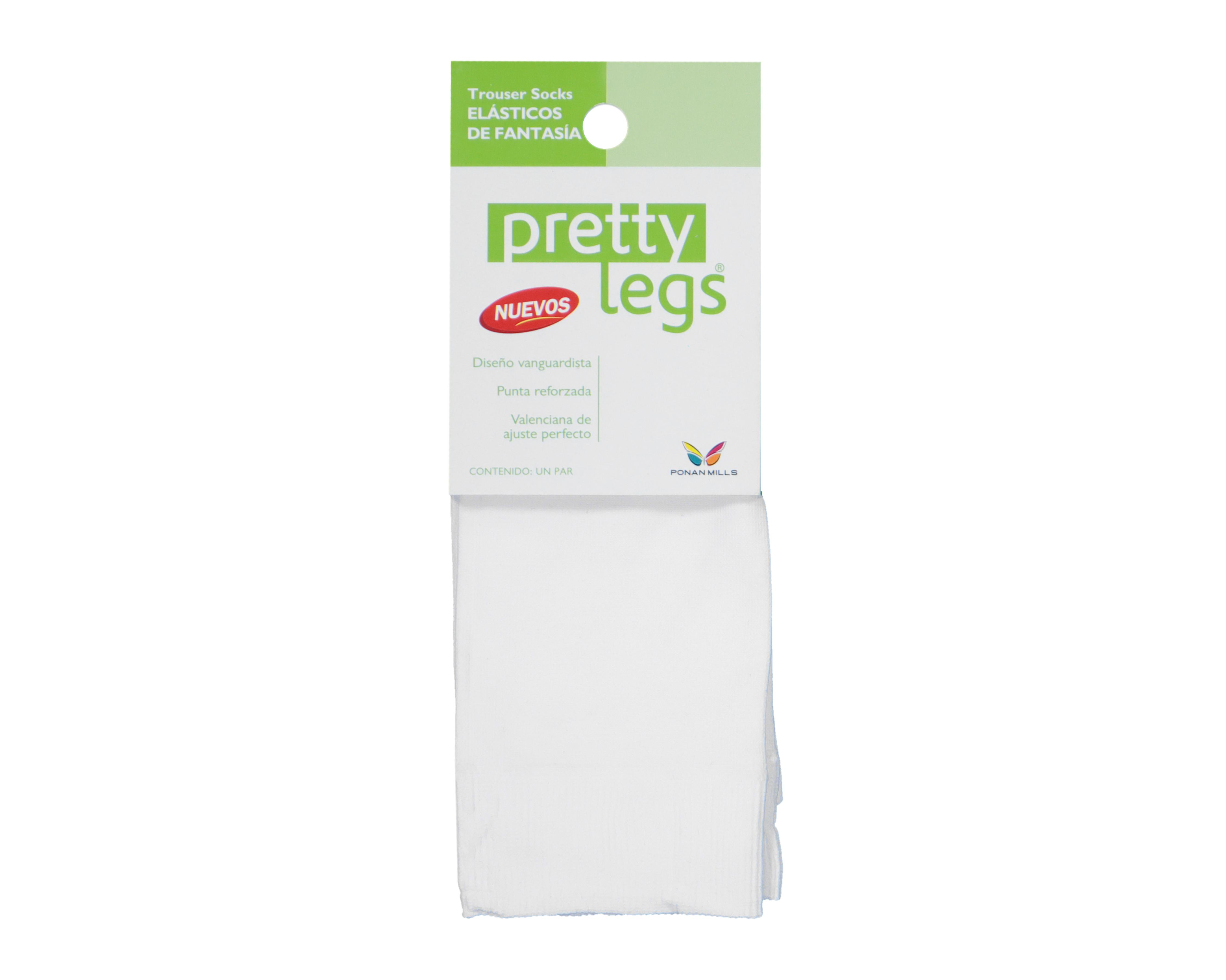 Foto 4 pulgar | Tobimedias Pretty Legs Blancas