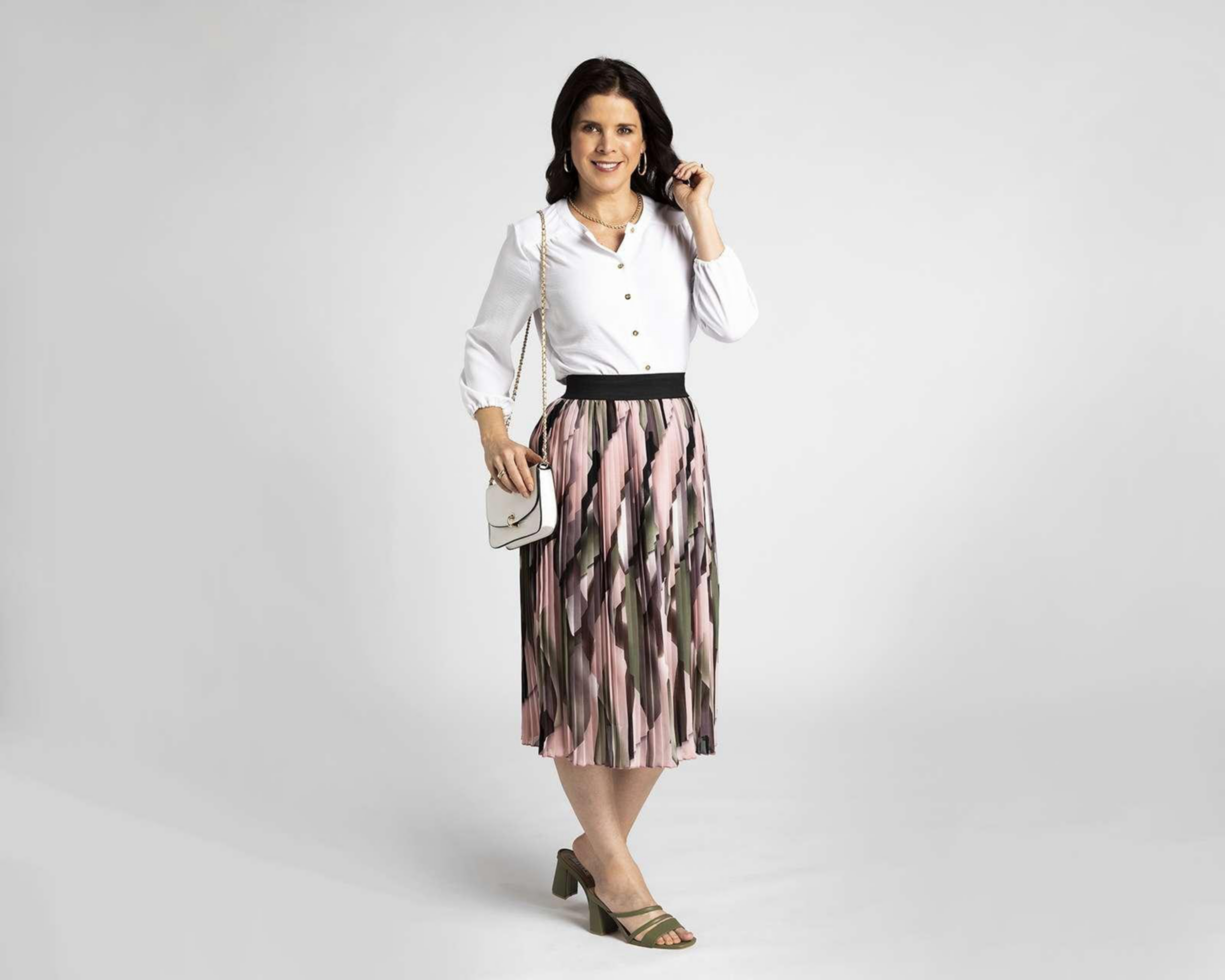 Blusa Sahara Blanca con Botones