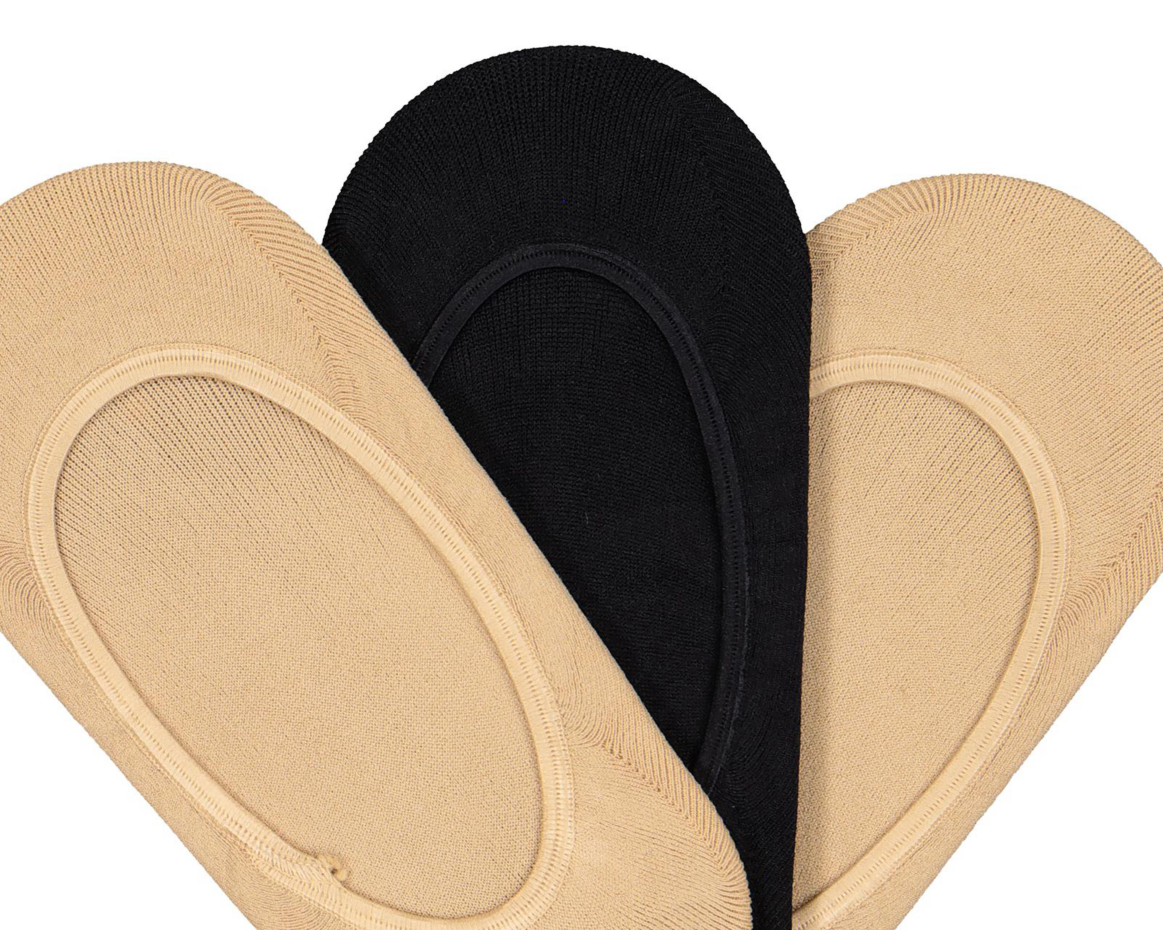 Foto 2 | Calcetas Invisibles Lovest para Mujer 3 Pares
