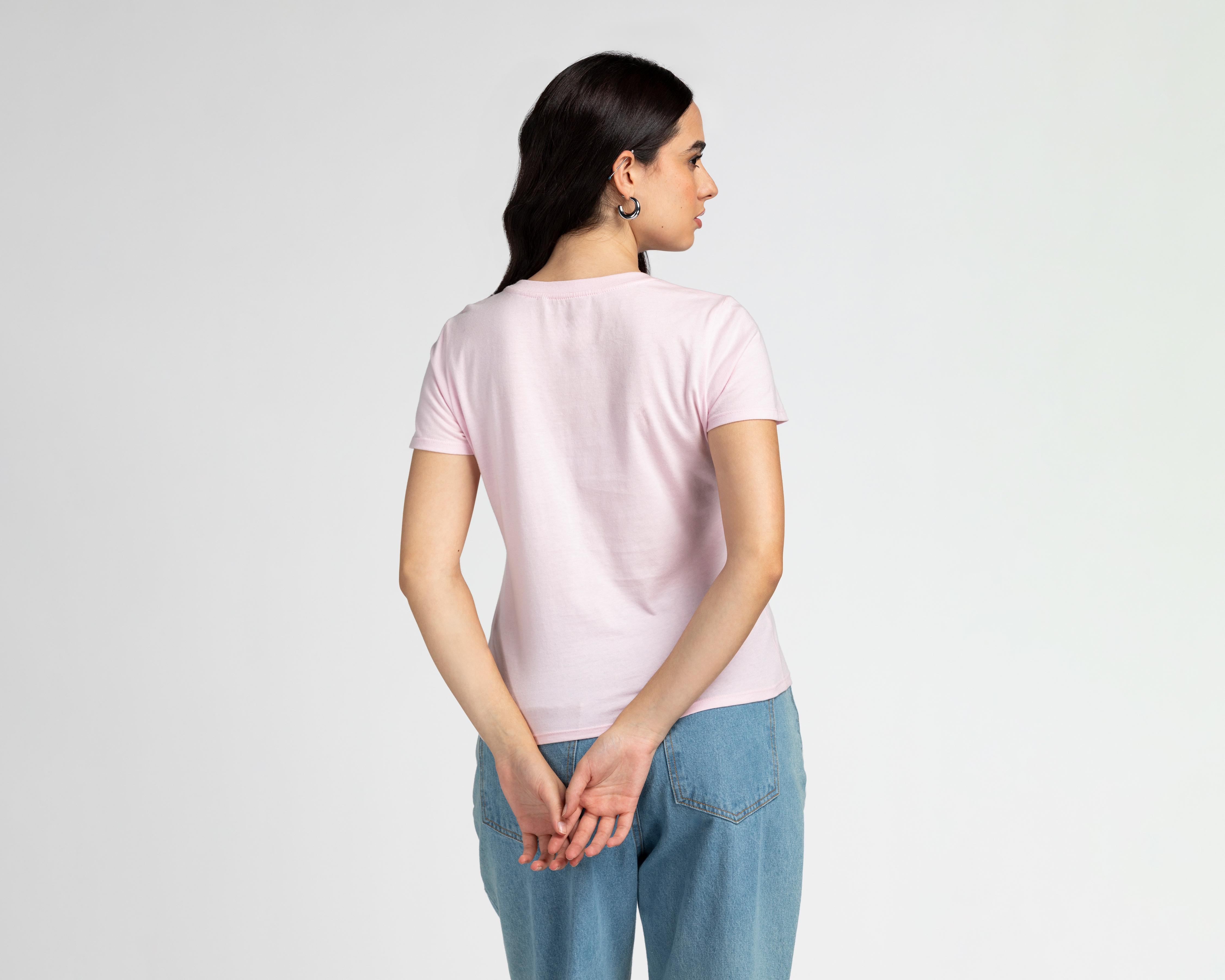 Foto 2 | Playera Hello Kitty Manga Corta con Estampado para Mujer