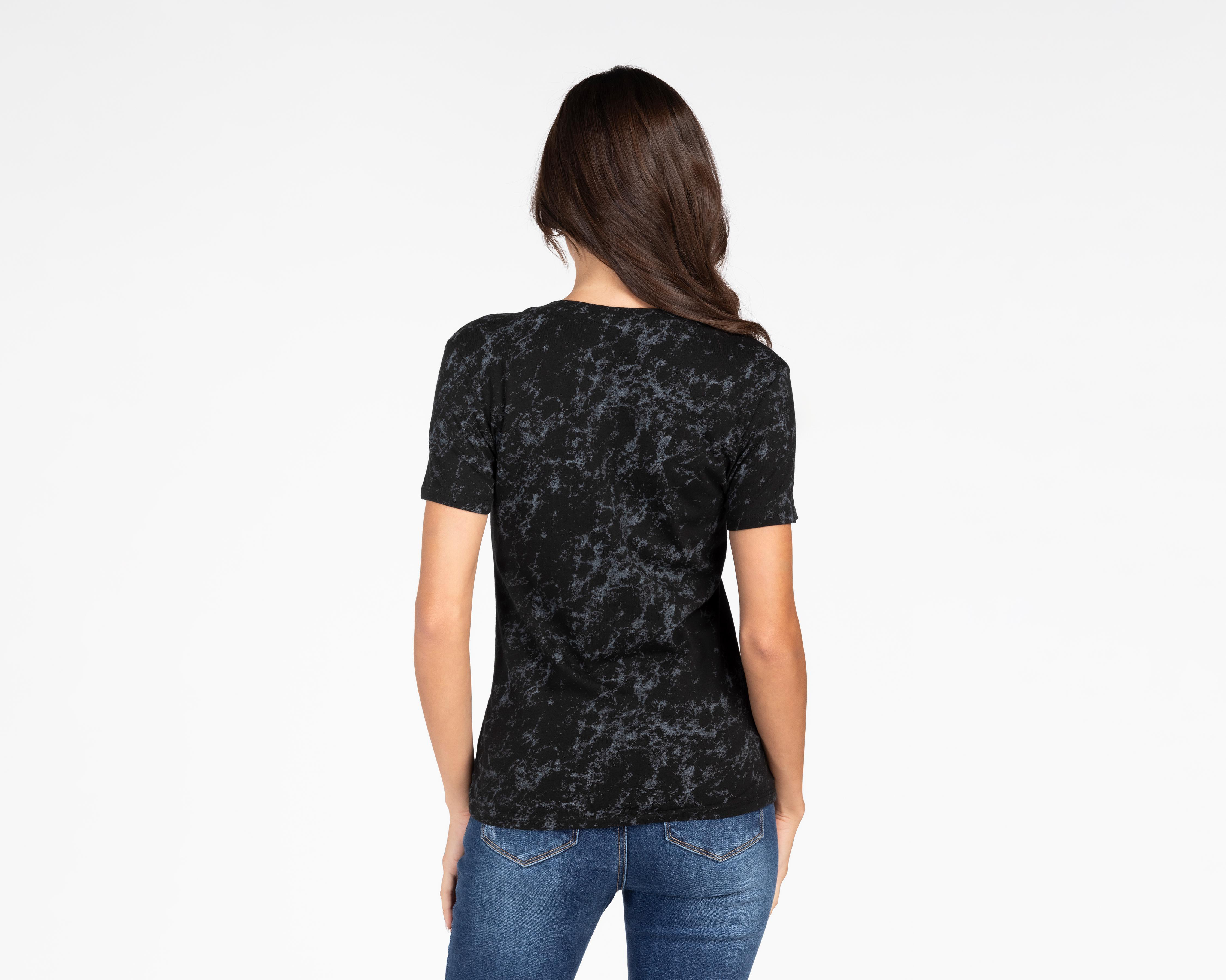 Foto 3 pulgar | Playera Hello Kitty Negra para Mujer