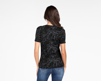 Foto 2 | Playera Hello Kitty Negra para Mujer