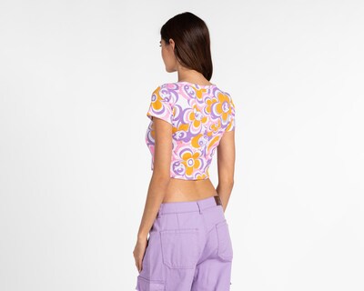 Foto 2 | Playera The Powerpuff Girls con Estampado Floral
