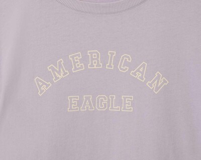 Foto 4 | Playera American Eagle Cuello Redondo Manga Corta