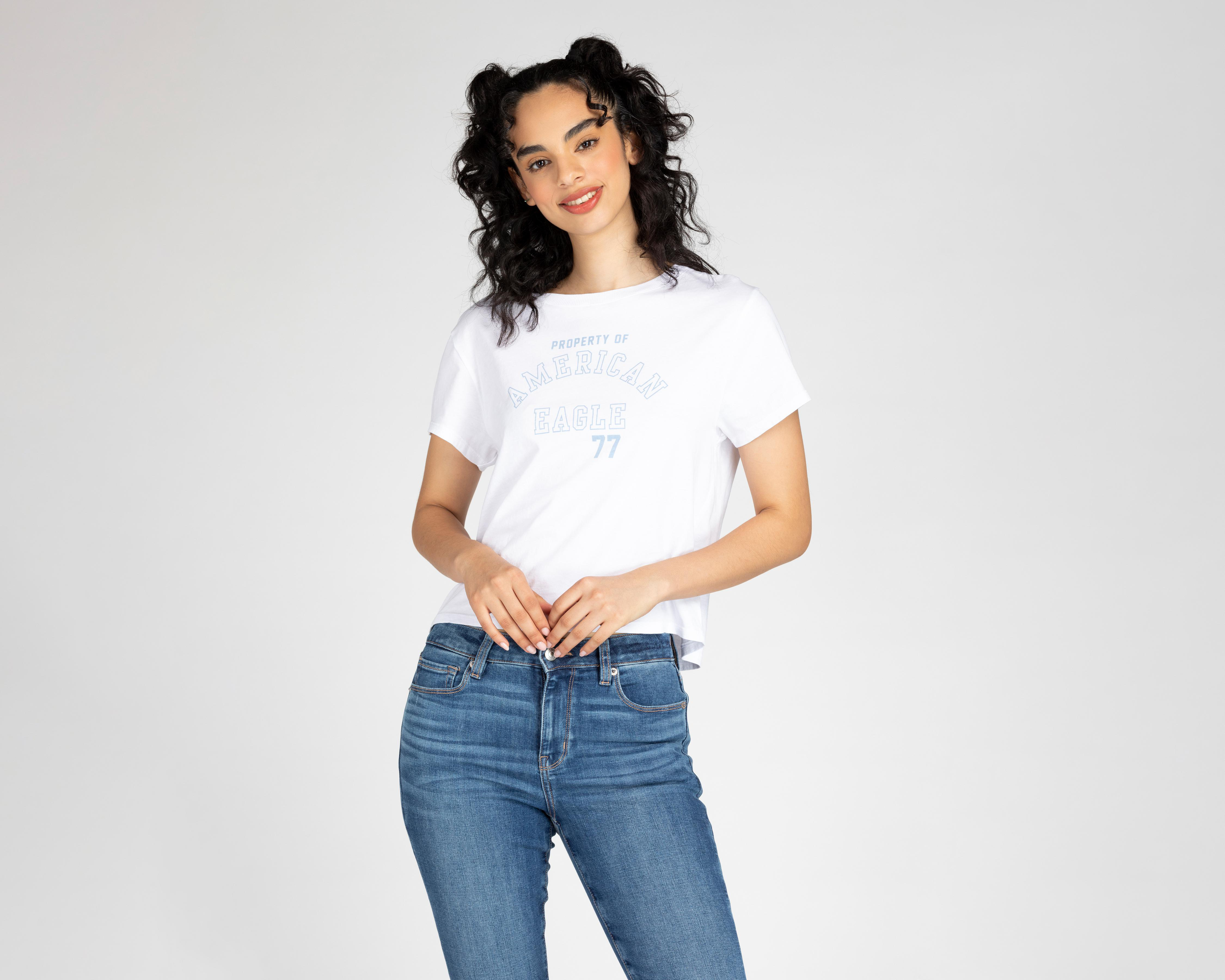 T-Shirt American Eagle con Gráfico