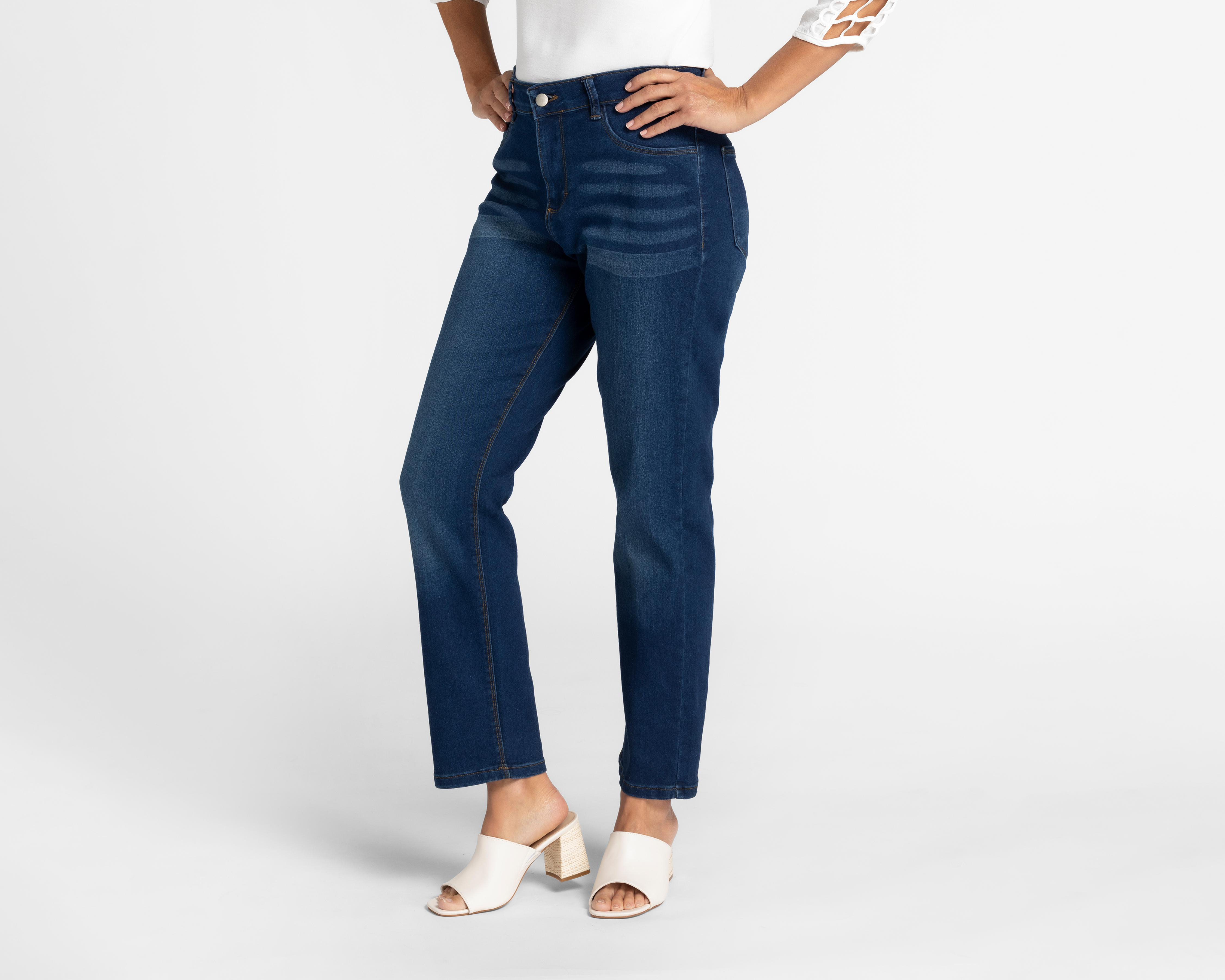 Jeans Lady Sun Slim Deslavados $269