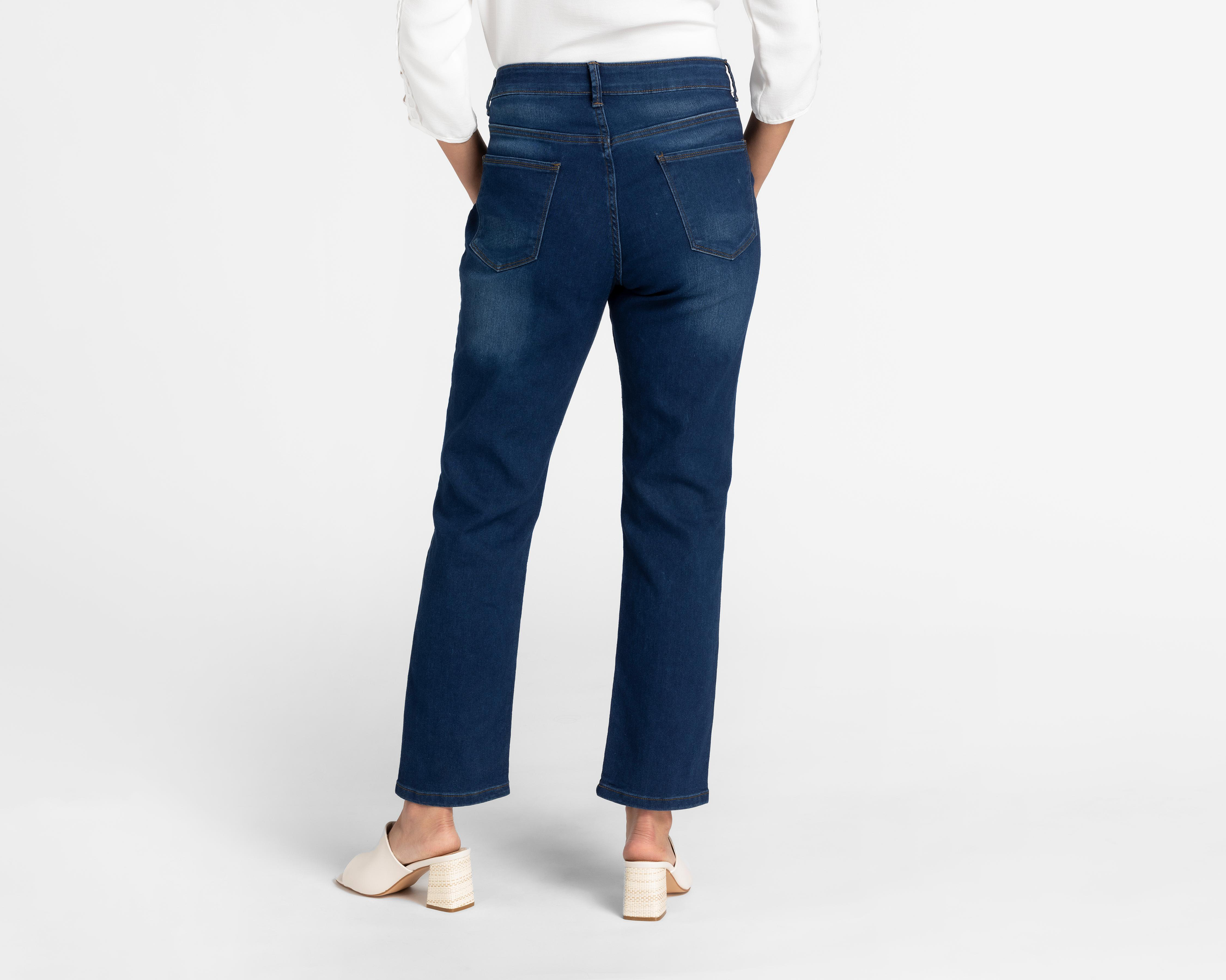 Foto 4 pulgar | Jeans Lady Sun Slim Deslavados
