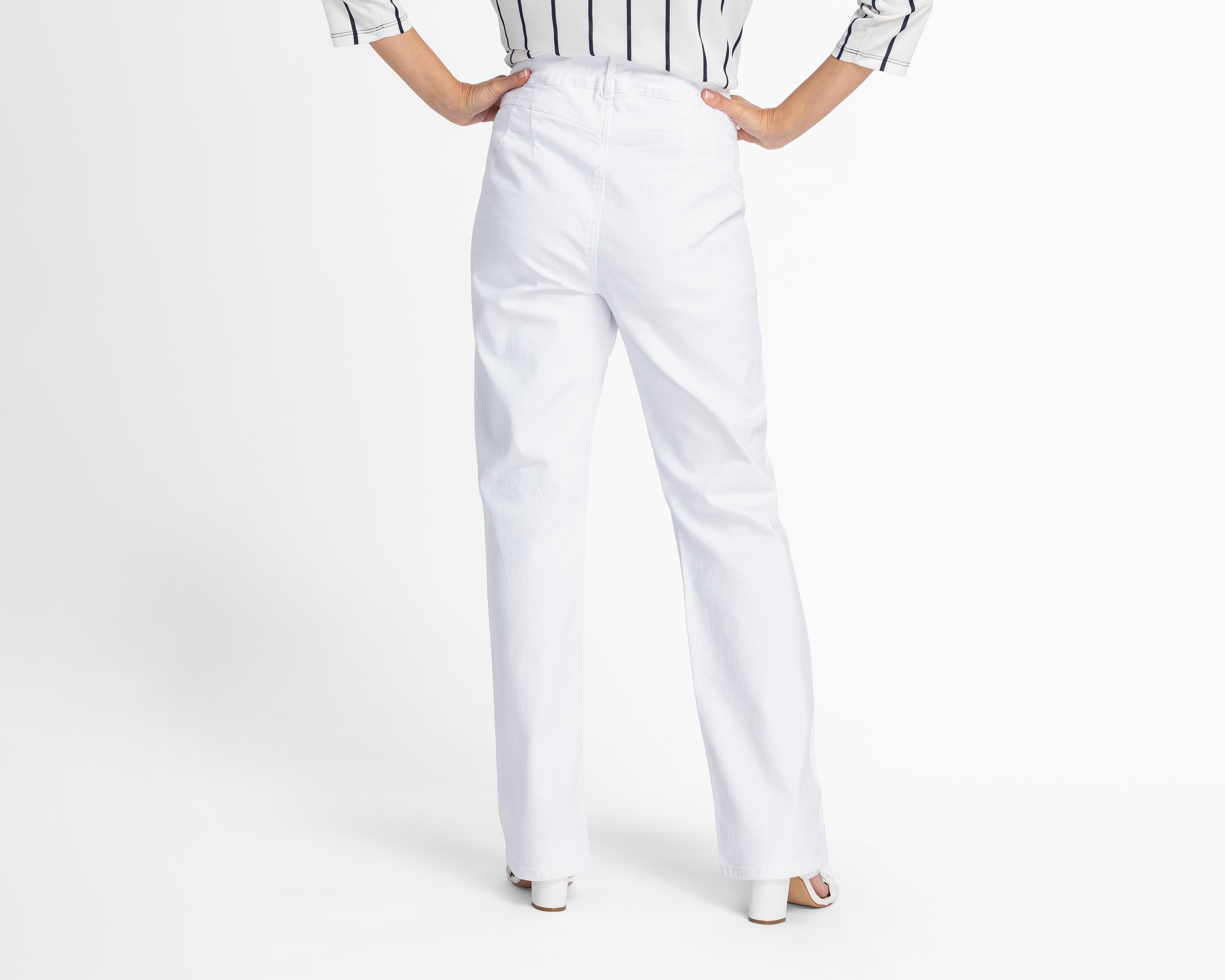 Foto 4 pulgar | Jeans Sahara Slim Blanco