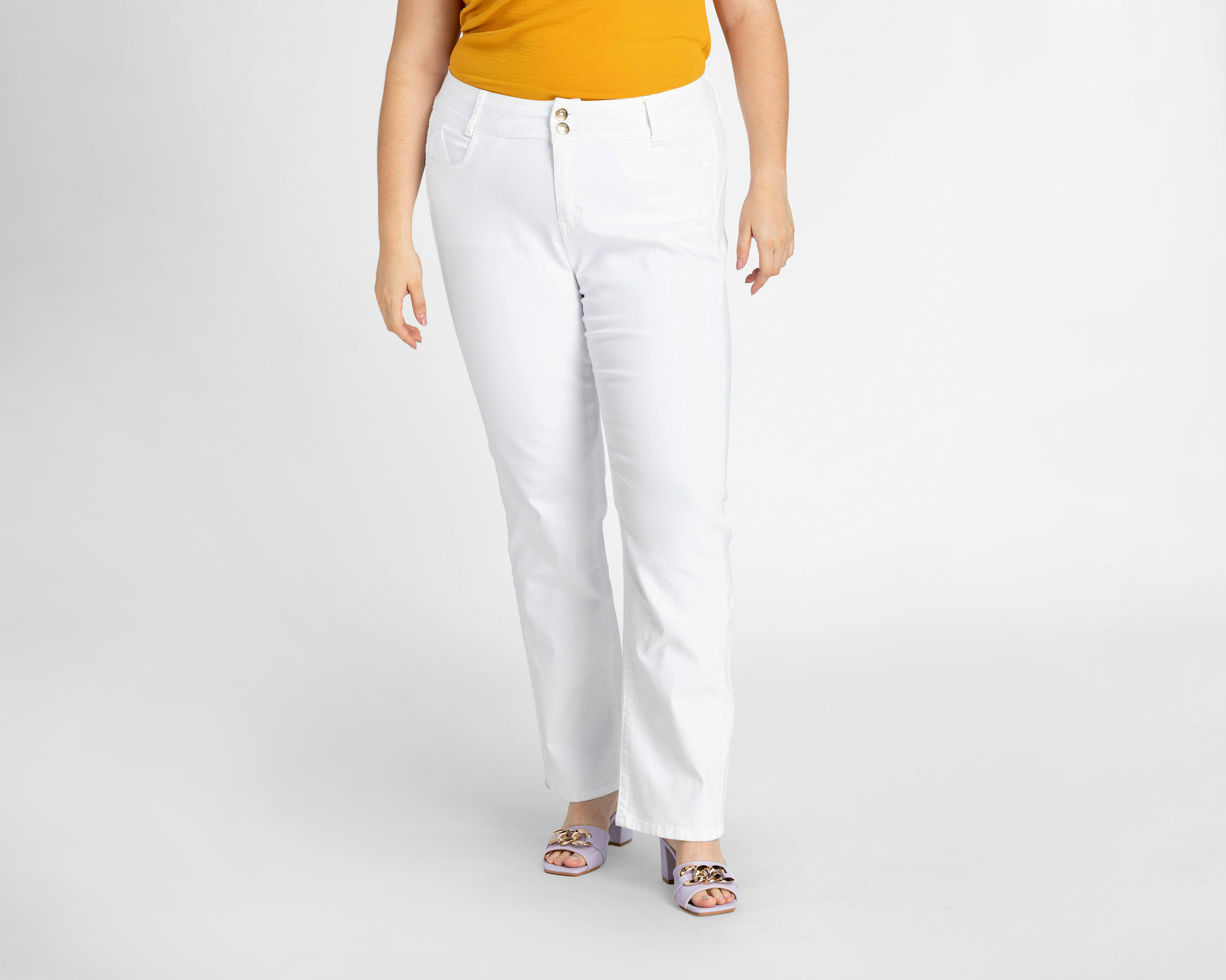 Foto 4 | Jeans Sahara Slim Blanco