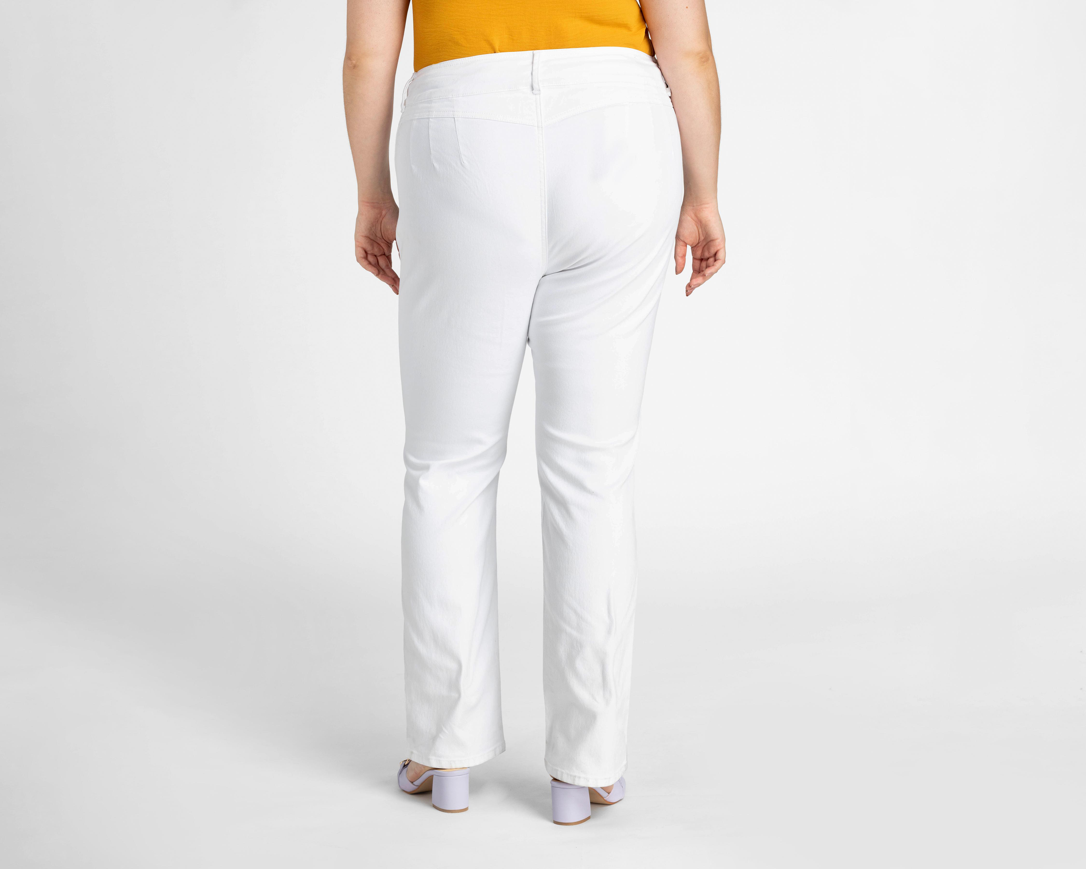 Foto 7 pulgar | Jeans Sahara Slim Blanco
