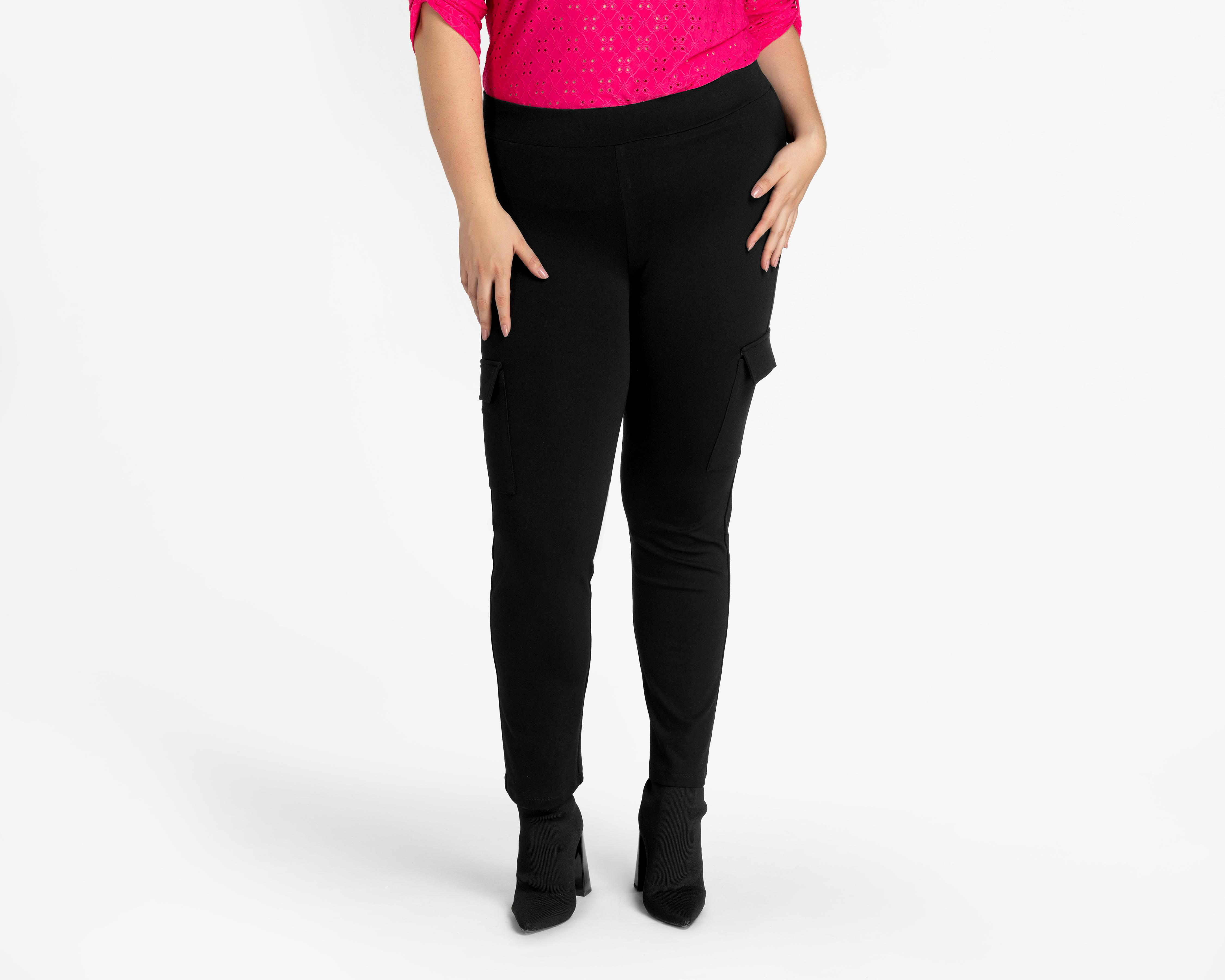 Foto 5 pulgar | Leggings Sahara con Bolsas Cargo