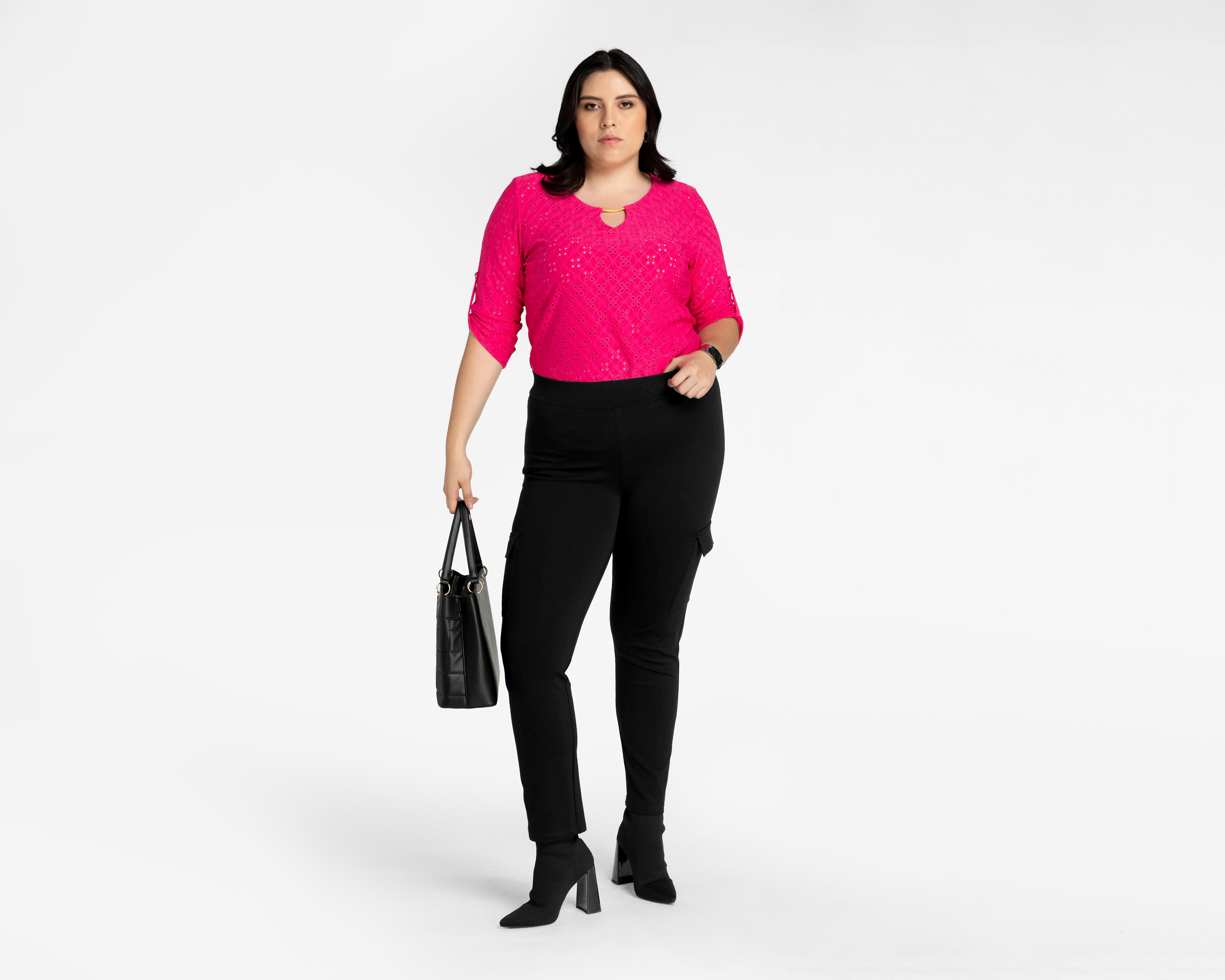 Foto 6 pulgar | Leggings Sahara con Bolsas Cargo