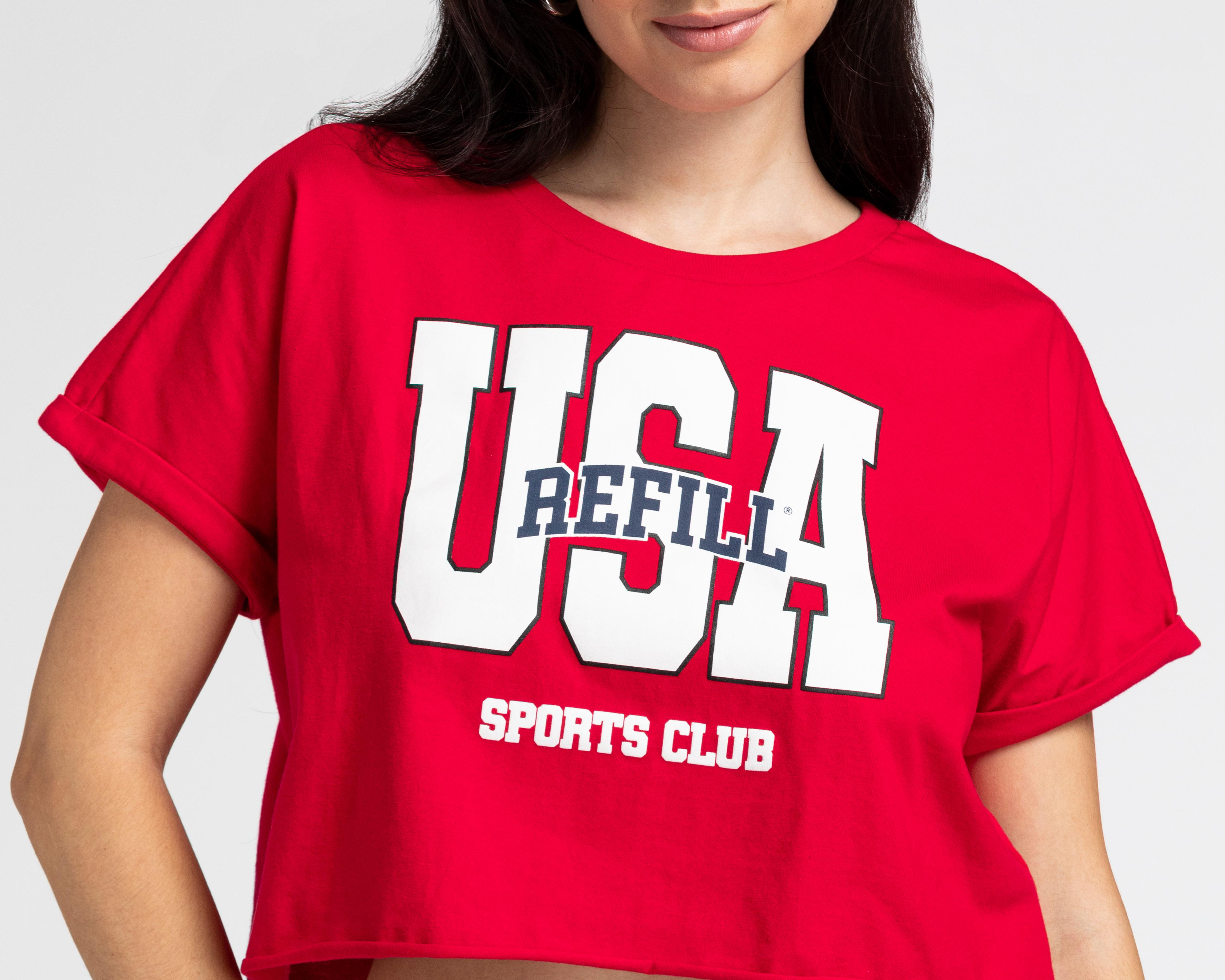 Foto 5 pulgar | Crop Top Refill Estampado para Mujer