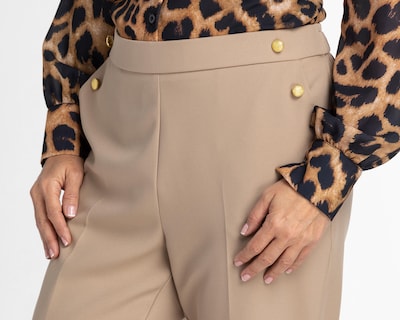 Foto 7 | Pantalón de Vestir Sahara Beige