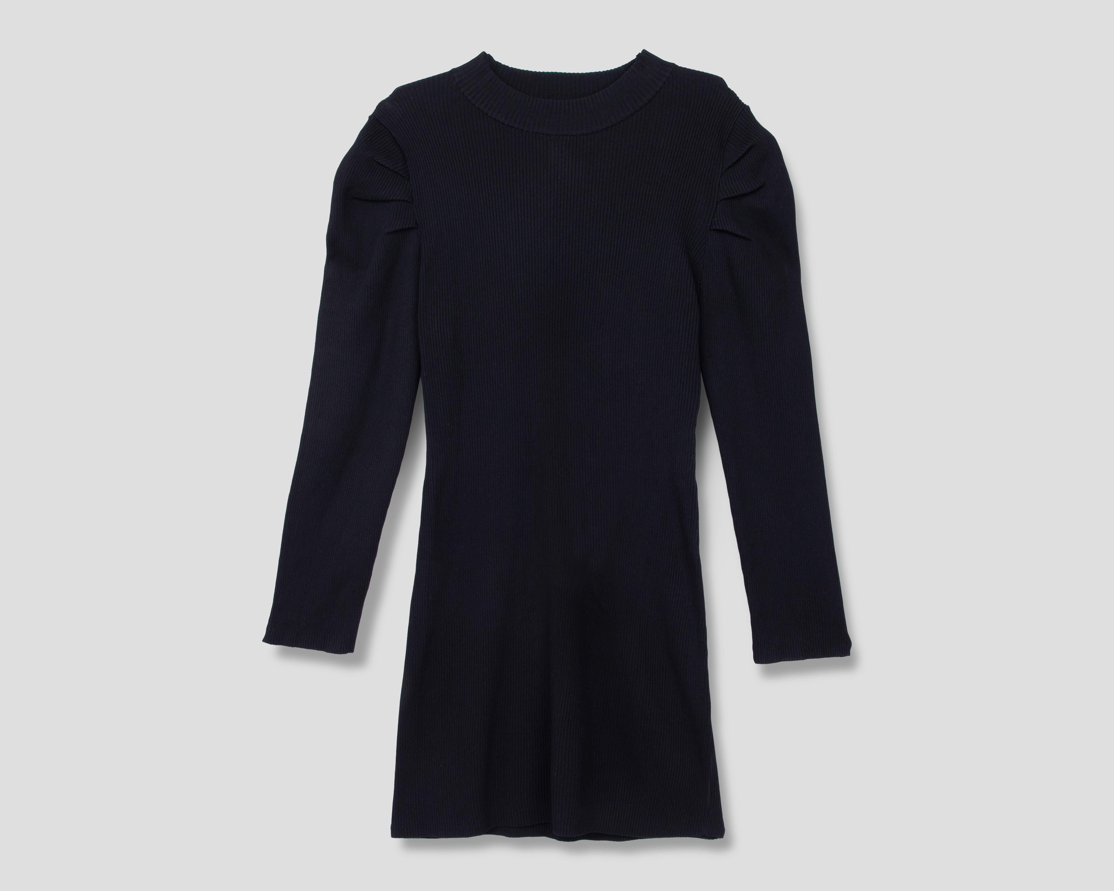 Vestido Casual Jennifer Lopez Cuello Mao Manga Larga $579