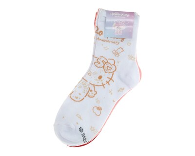 Foto 3 | Calcetas Tobilleras Hello Kitty para Mujer 3 Pares