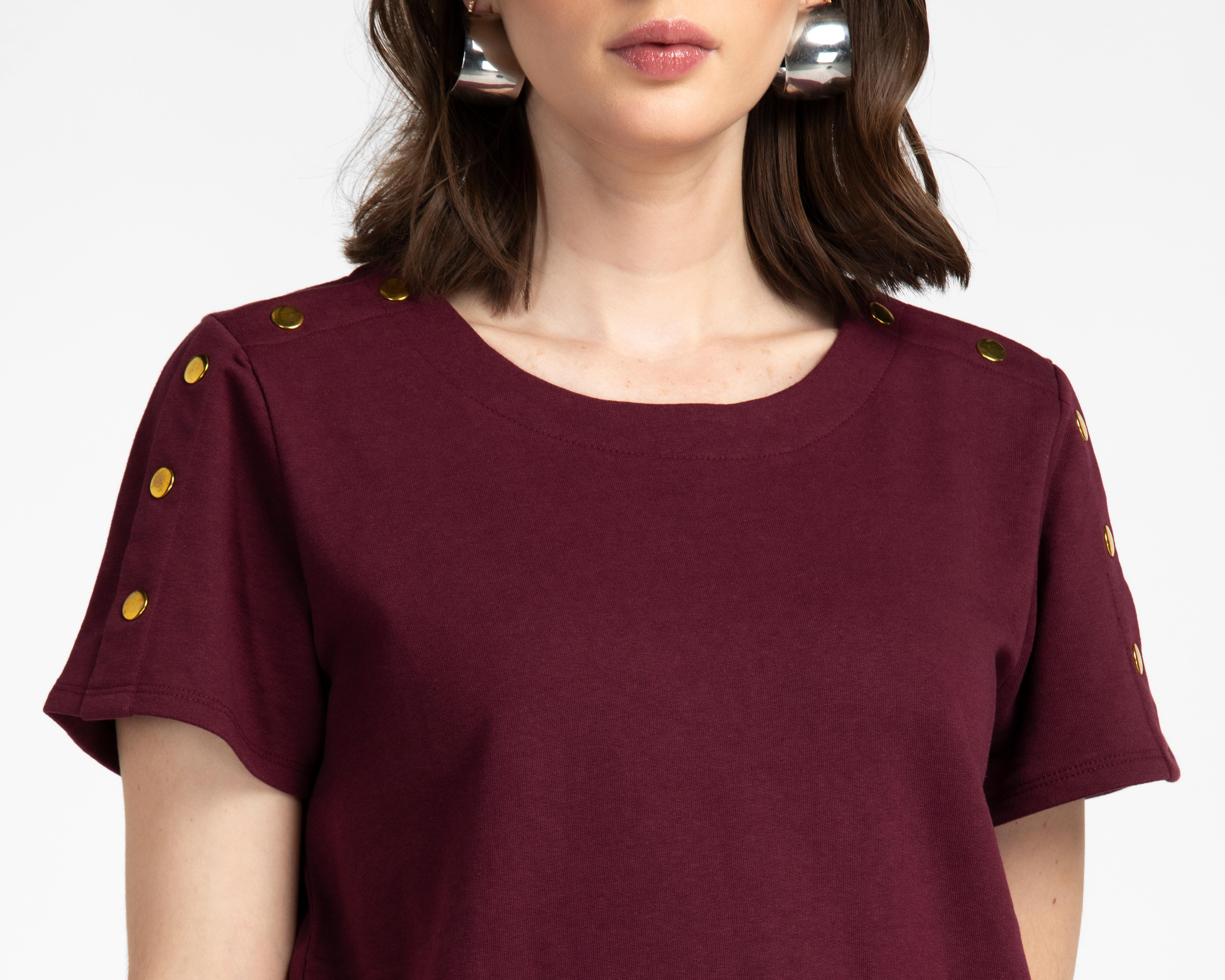 Foto 5 pulgar | Blusa Manga Corta Sahara para Mujer